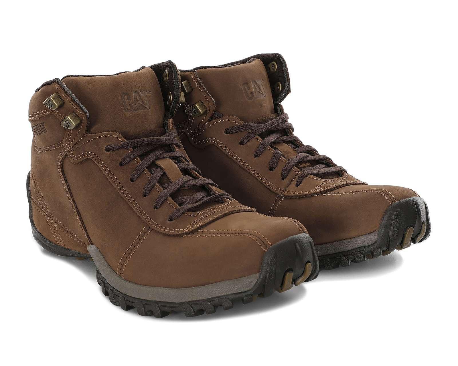 Botas Outdoor CAT de Piel para Hombre