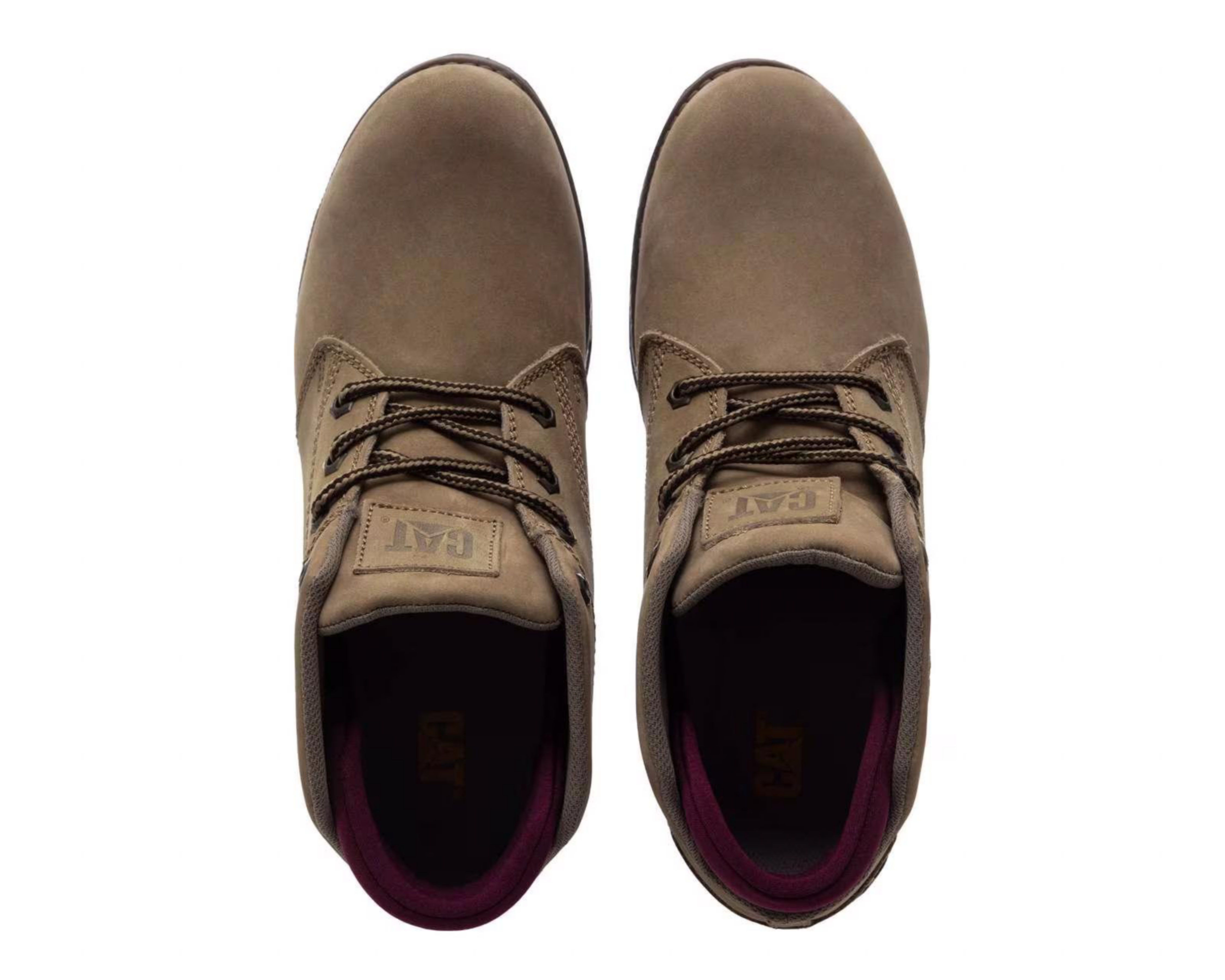 Foto 4 pulgar | Botas Outdoor CAT de Piel para Hombre