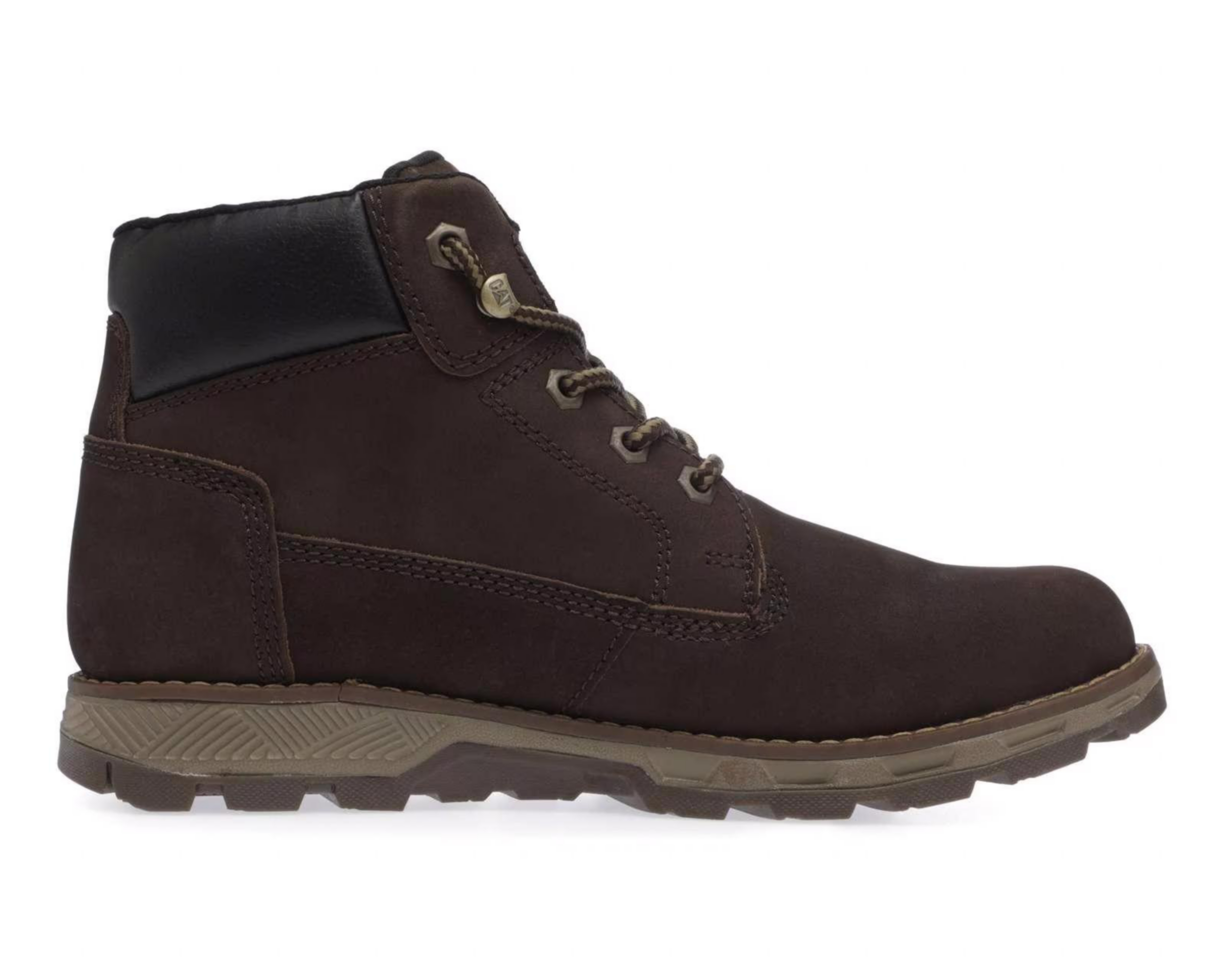 Foto 4 | Botas Casuales CAT de Piel para Hombre