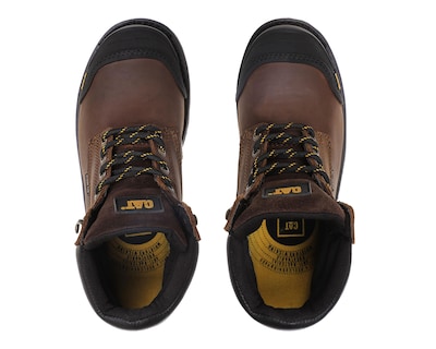 Foto 3 | Botas Industriales ST CAT de Piel para Hombre
