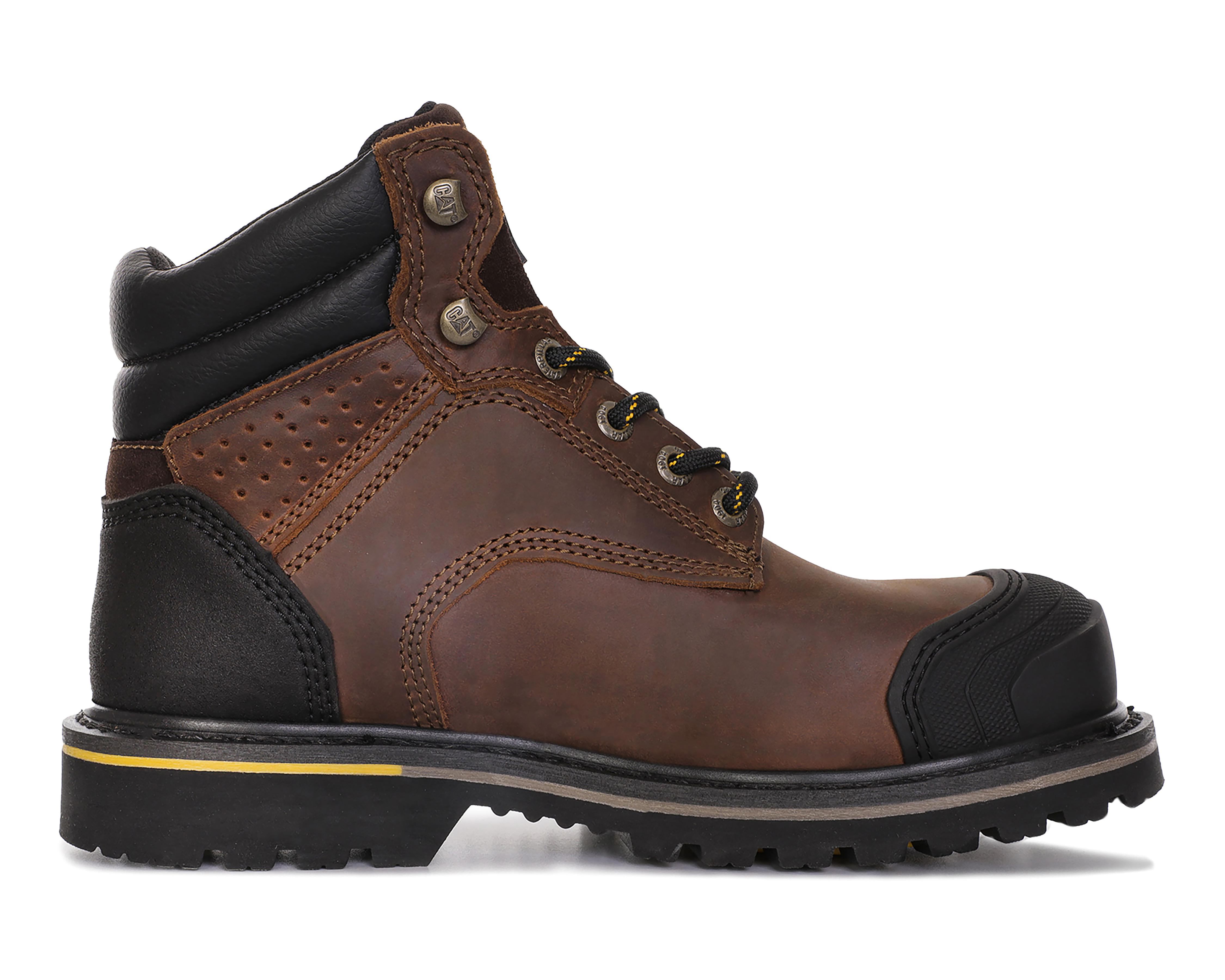 Foto 5 pulgar | Botas Industriales ST CAT de Piel para Hombre