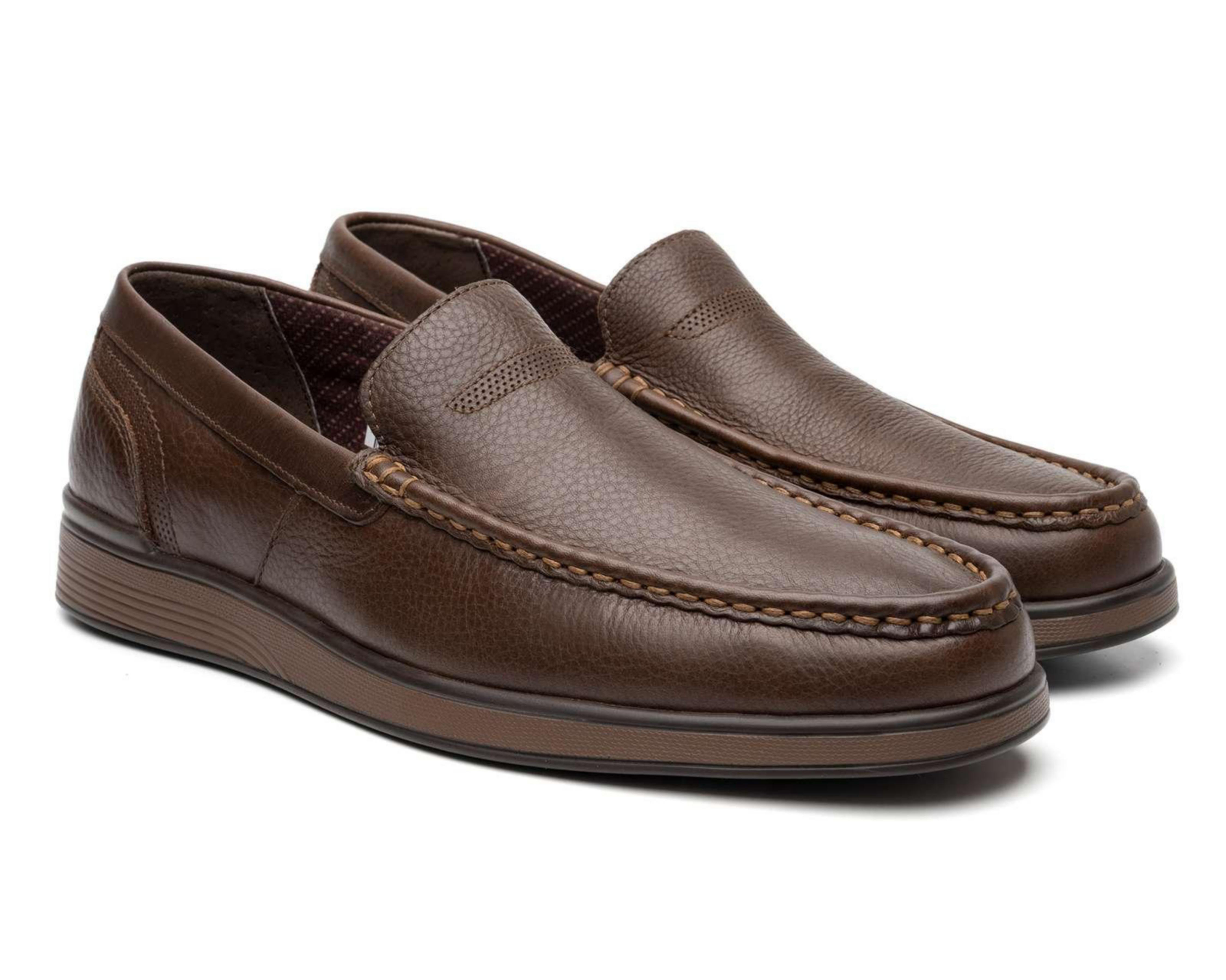 Mocasines Flexi de Piel para Hombre