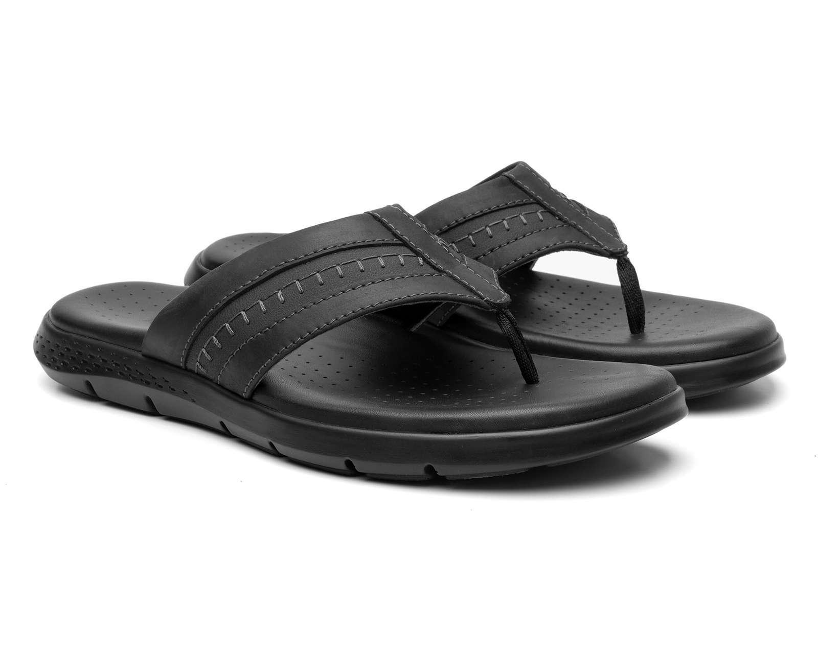 Sandalias Casuales Flexi de Piel para Hombre