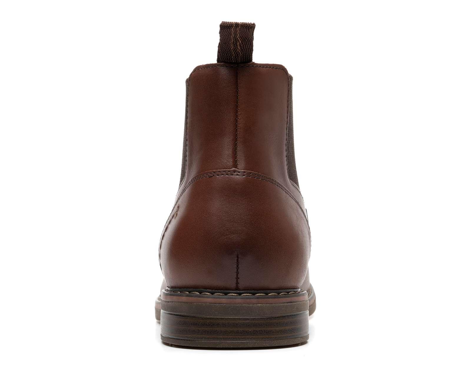 Foto 6 | Botas Casuales Flexi de Piel para Hombre