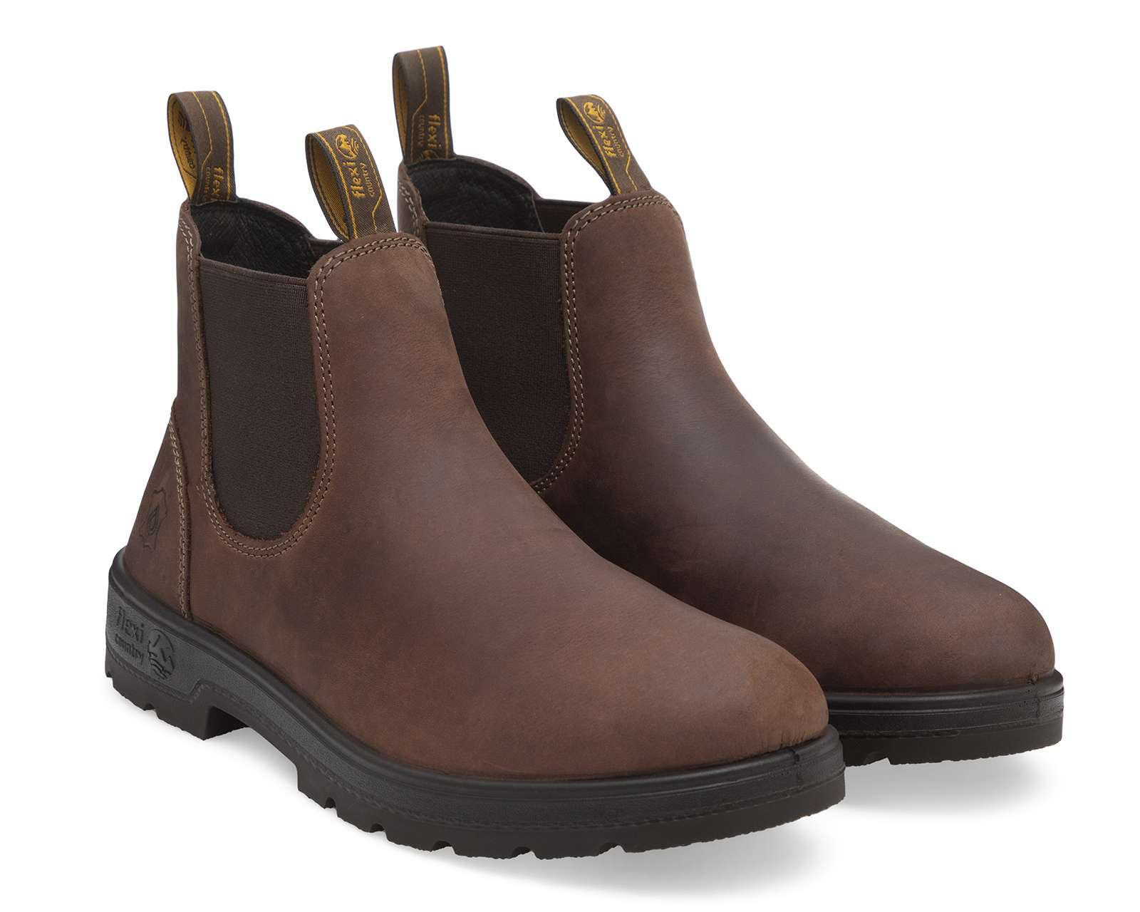 Botas Outdoor Flexi de Piel para Hombre