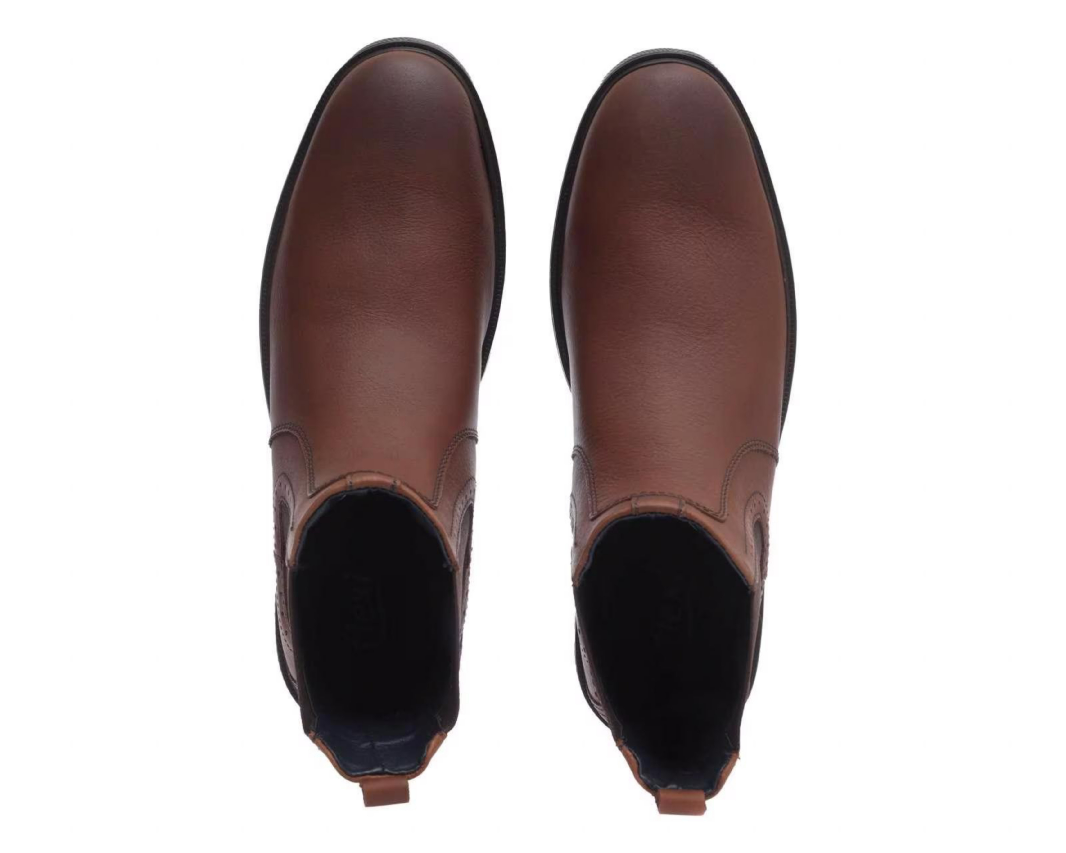 Foto 4 pulgar | Botas Casuales Flexi de Piel para Hombre