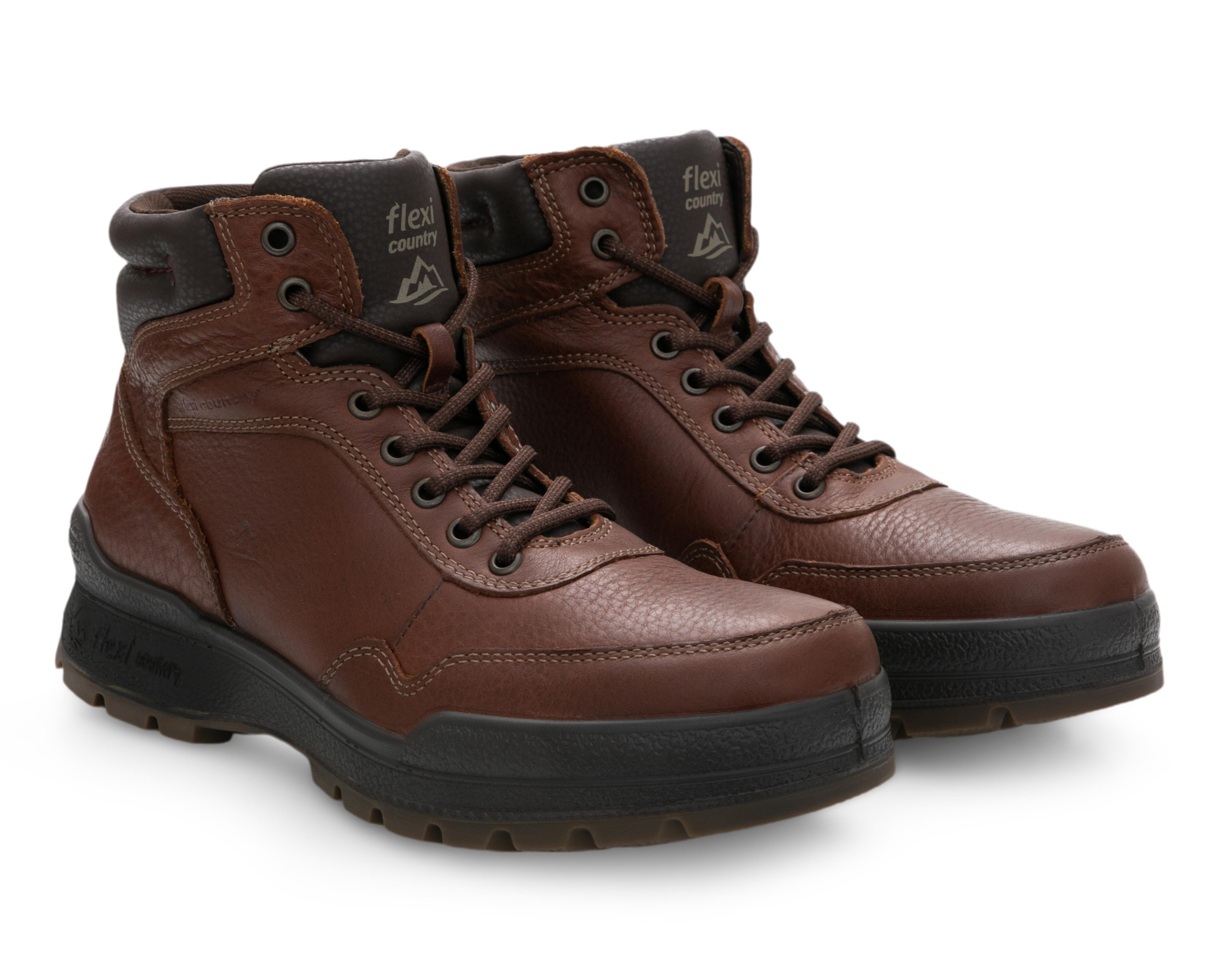 Foto 2 pulgar | Botas Outdoor Flexi de Piel para Hombre