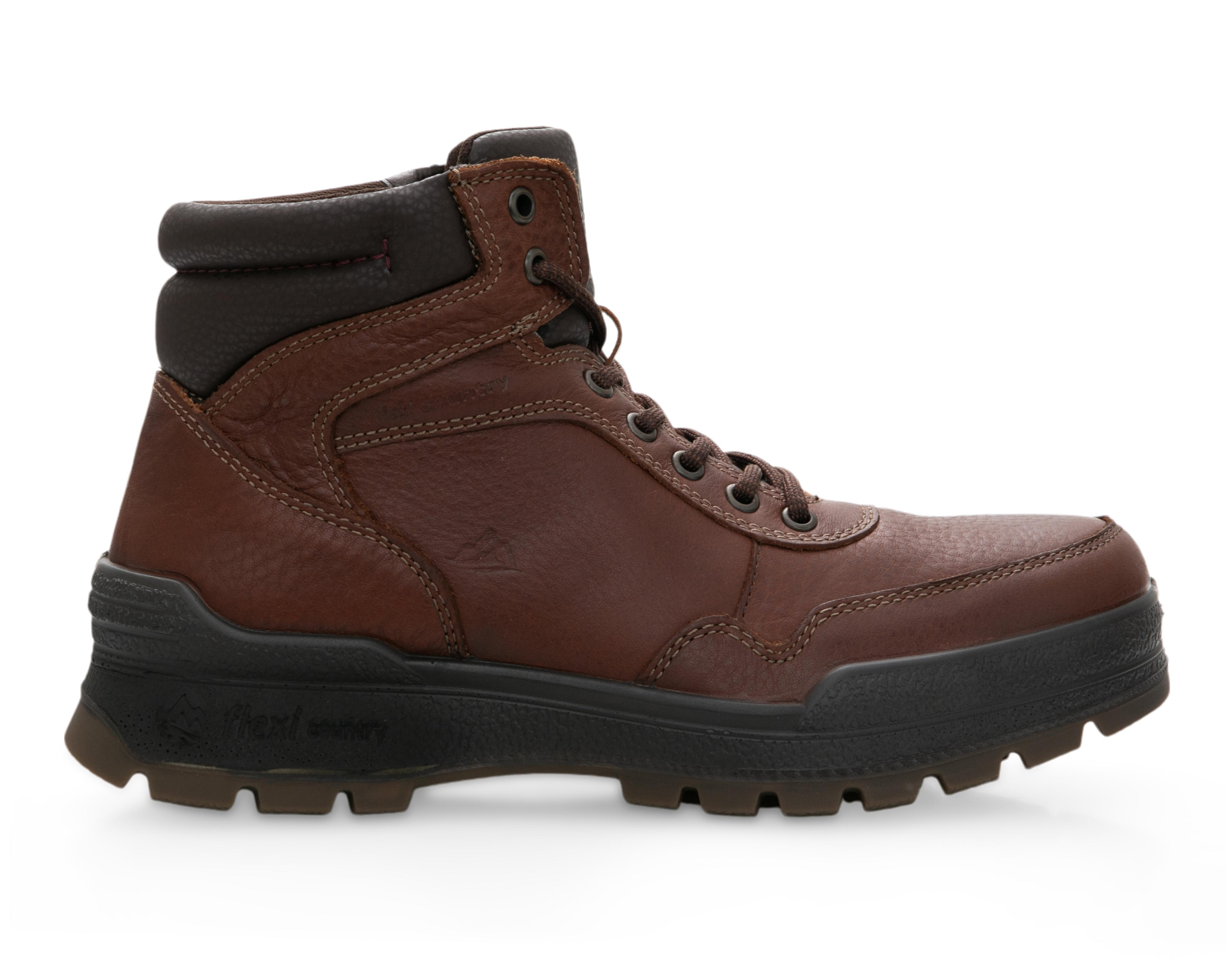 Foto 3 pulgar | Botas Outdoor Flexi de Piel para Hombre