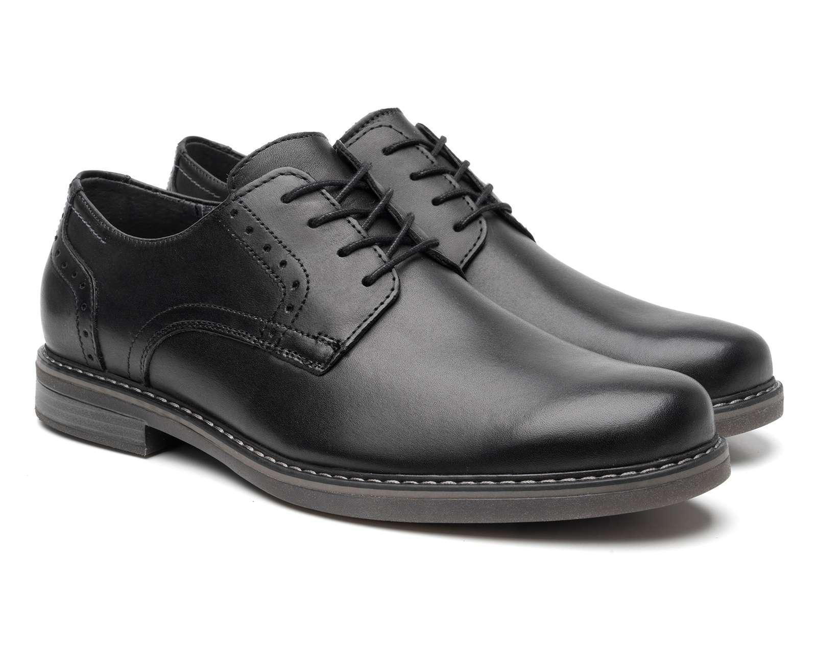Foto 2 pulgar | Zapatos Casuales Flexi de Piel para Hombre