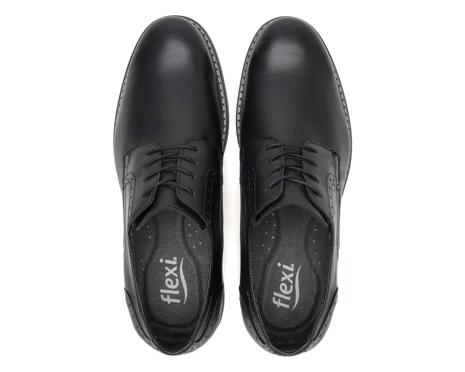 Foto 4 pulgar | Zapatos Casuales Flexi de Piel para Hombre