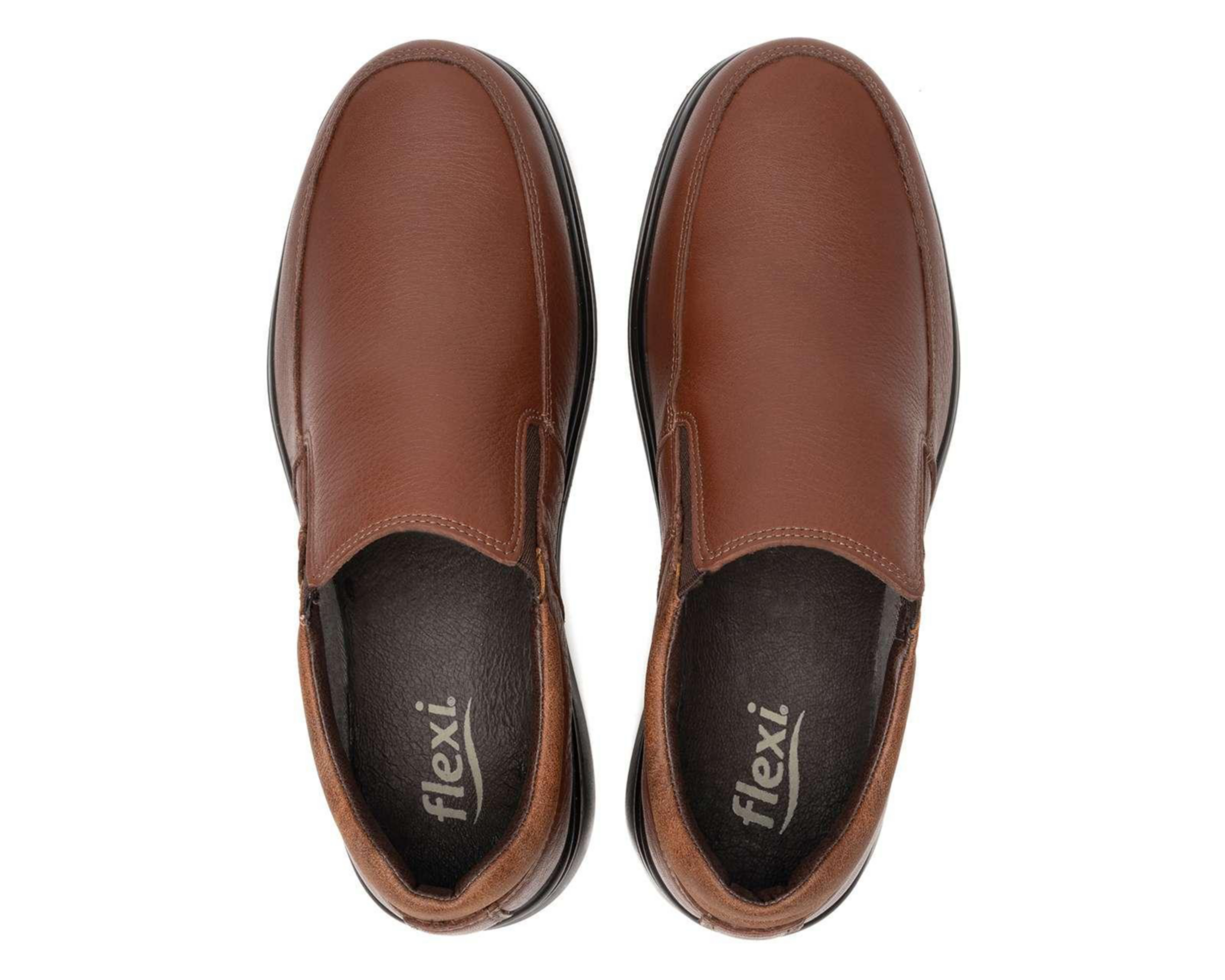 Foto 4 pulgar | Zapatos Confort Flexi de Piel para Hombre