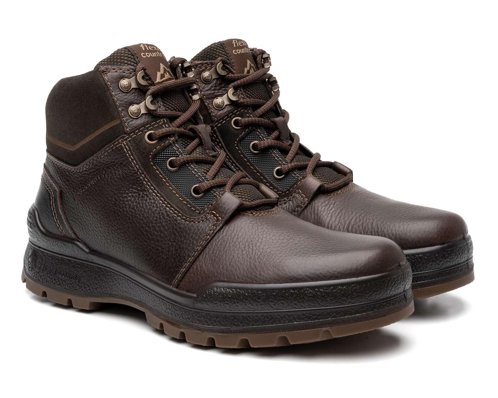 Botas Outdoor Flexi de Piel para Hombre