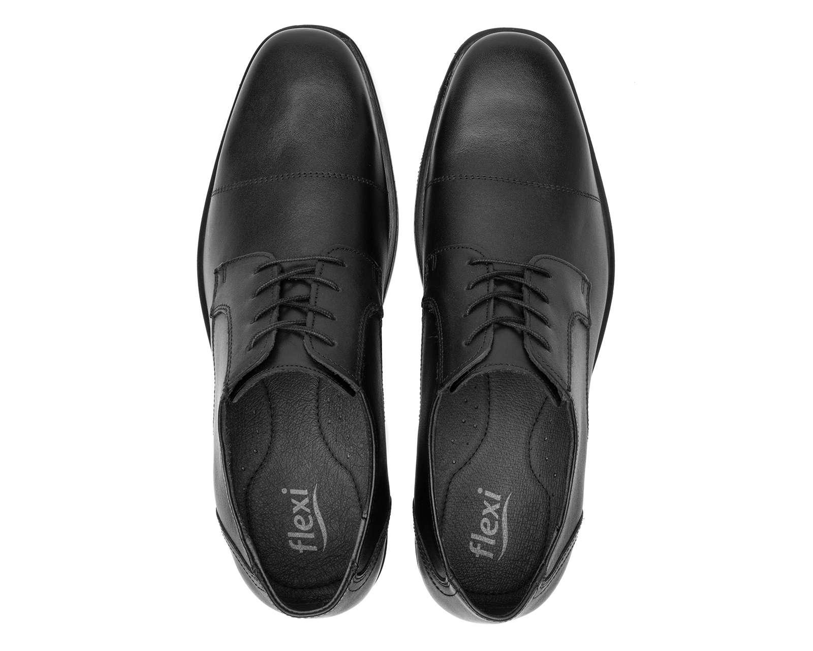 Foto 3 | Zapatos de Vestir Flexi de Piel para Hombre