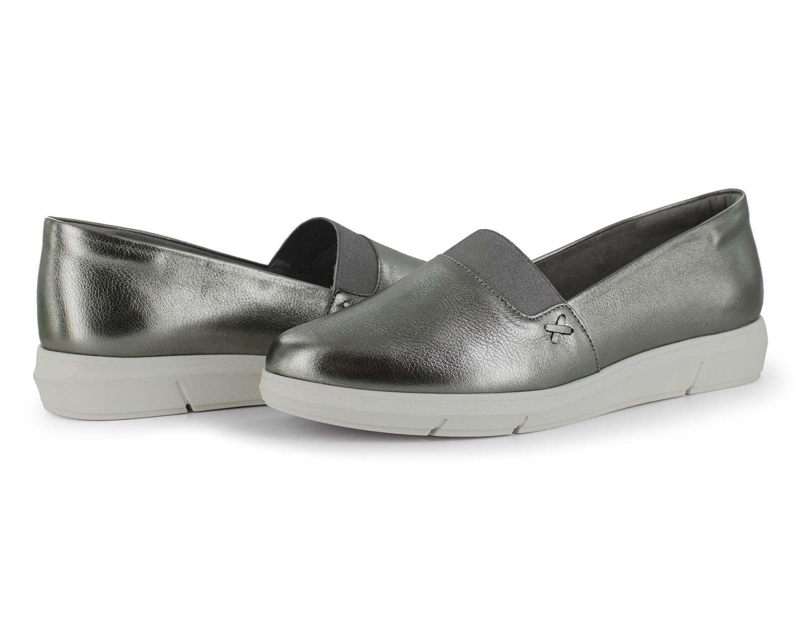 zapatillas plateadas coppel