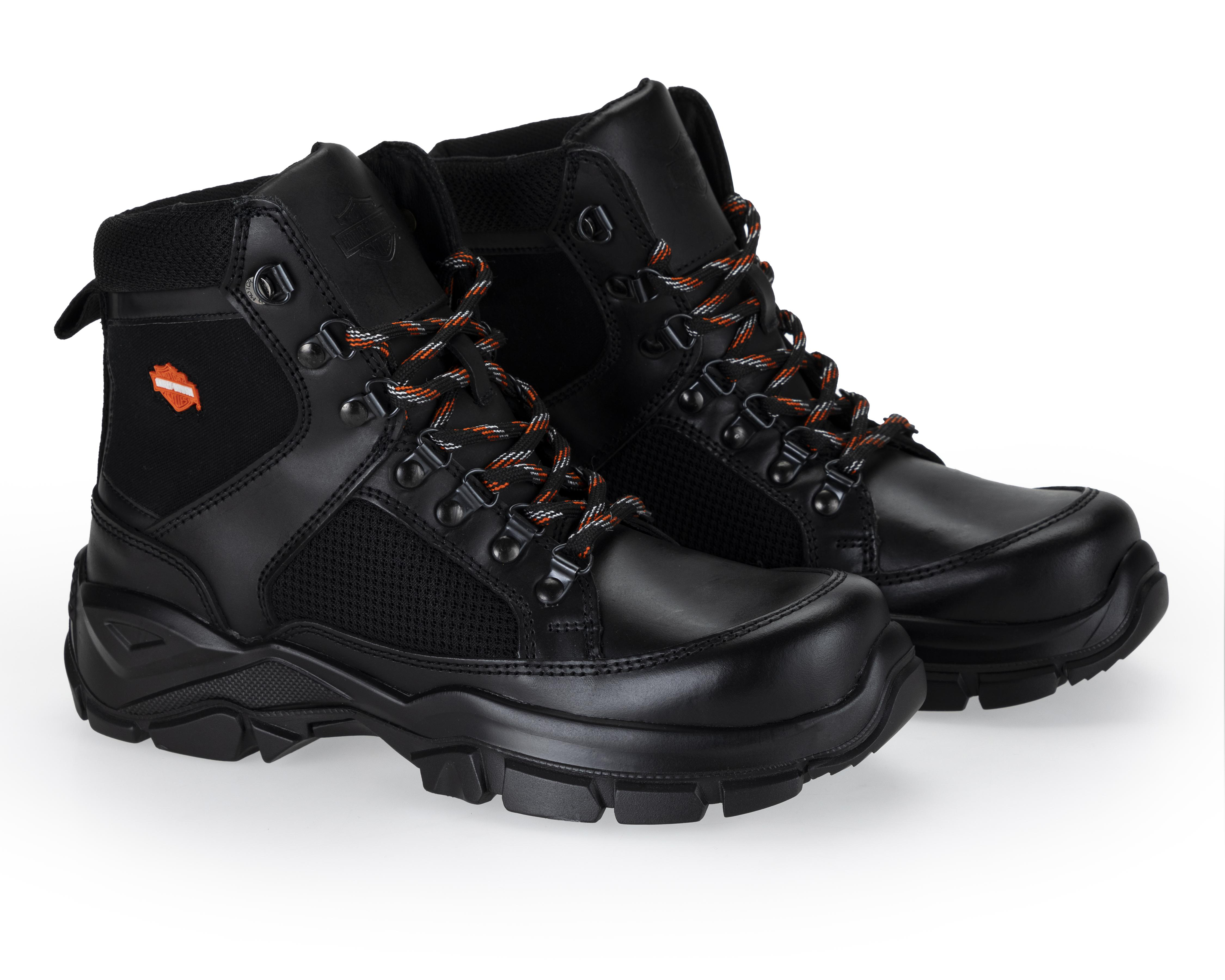 Foto 2 pulgar | Botas Biker Harley Davidson de Piel para Hombre