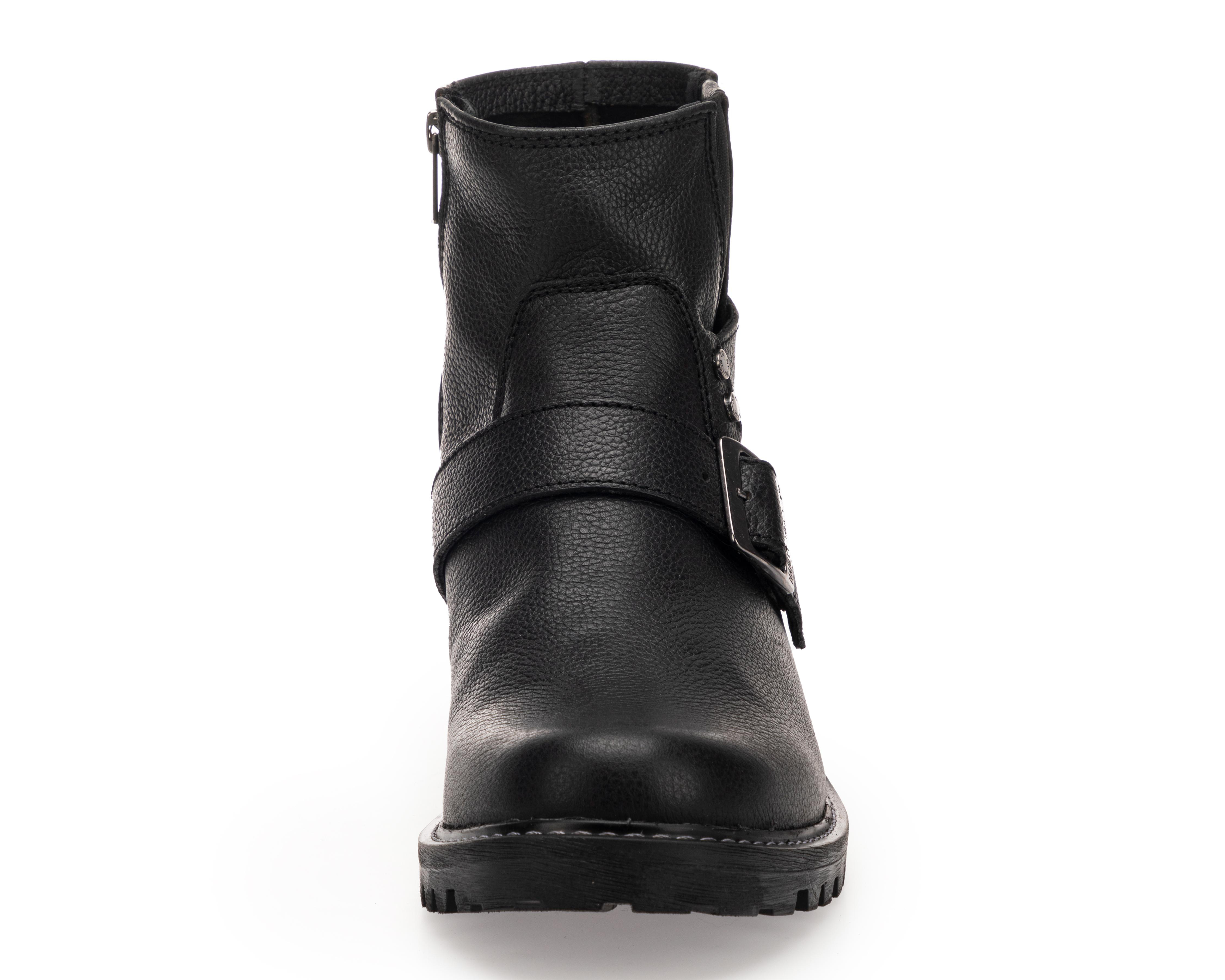 Foto 6 pulgar | Botas Biker Harley Davidson de Piel para Hombre