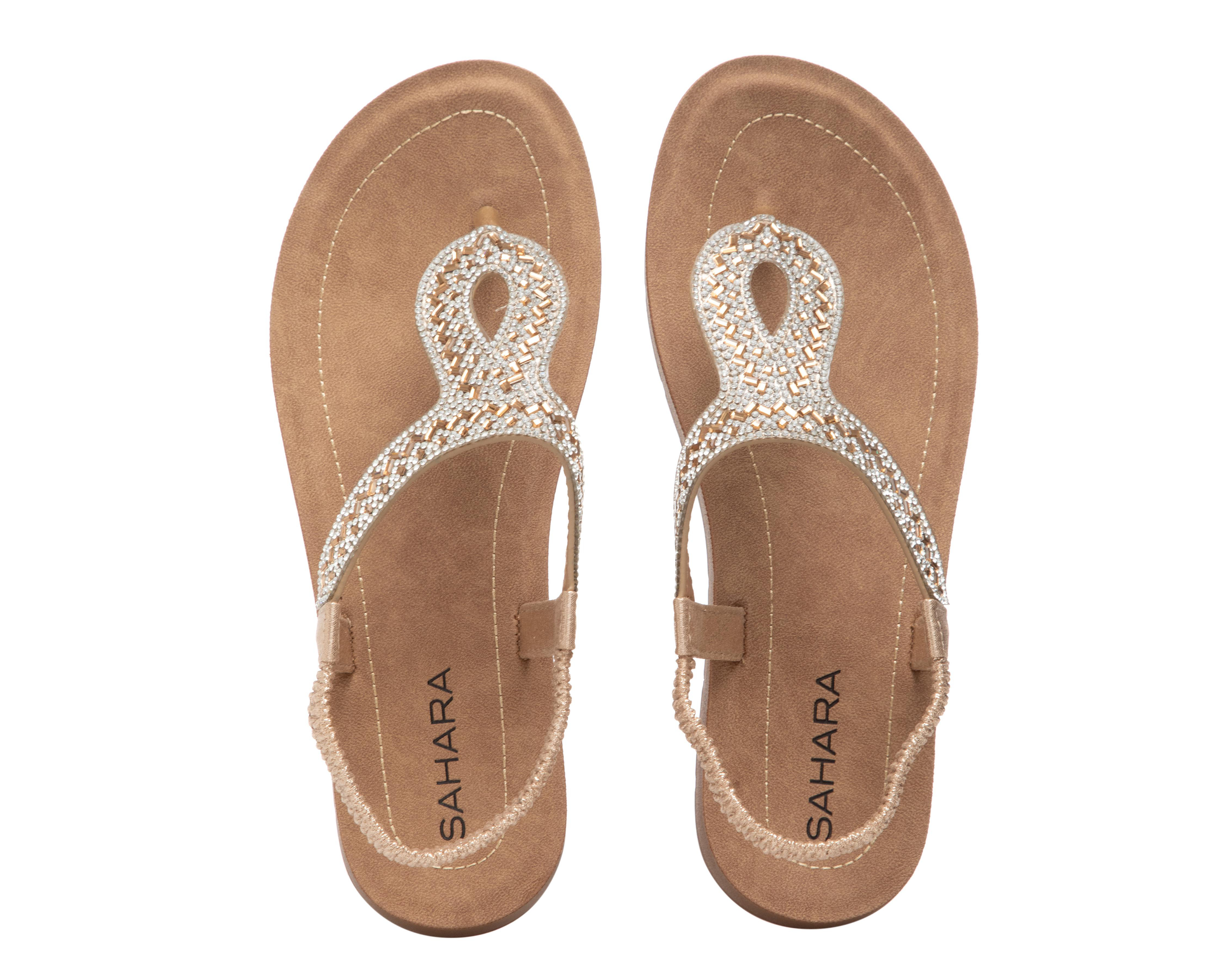 Foto 4 pulgar | Sandalias Casuales Sahara para Mujer