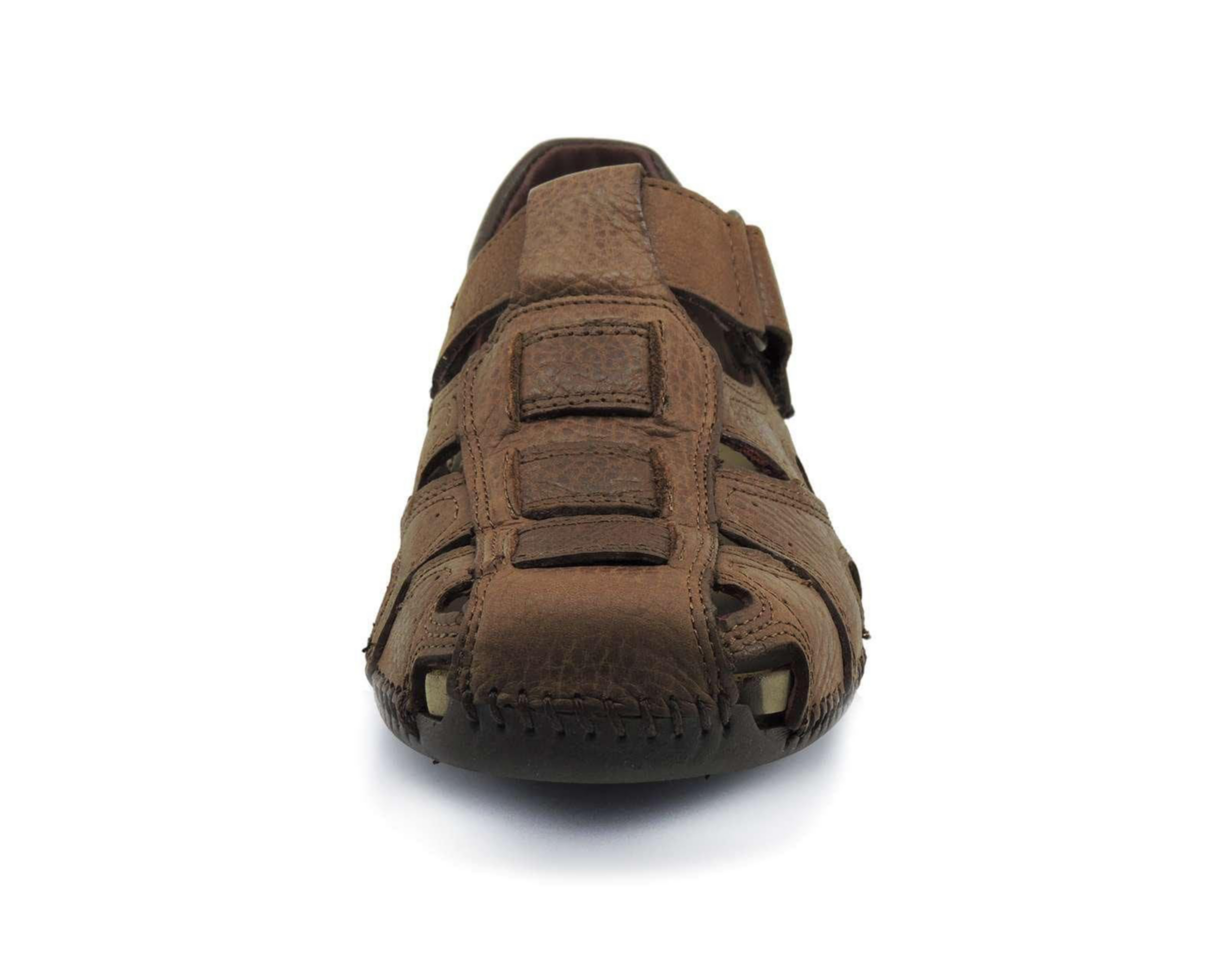 Foto 4 pulgar | Sandalias Casuales Lobo Solo de Piel para Hombre