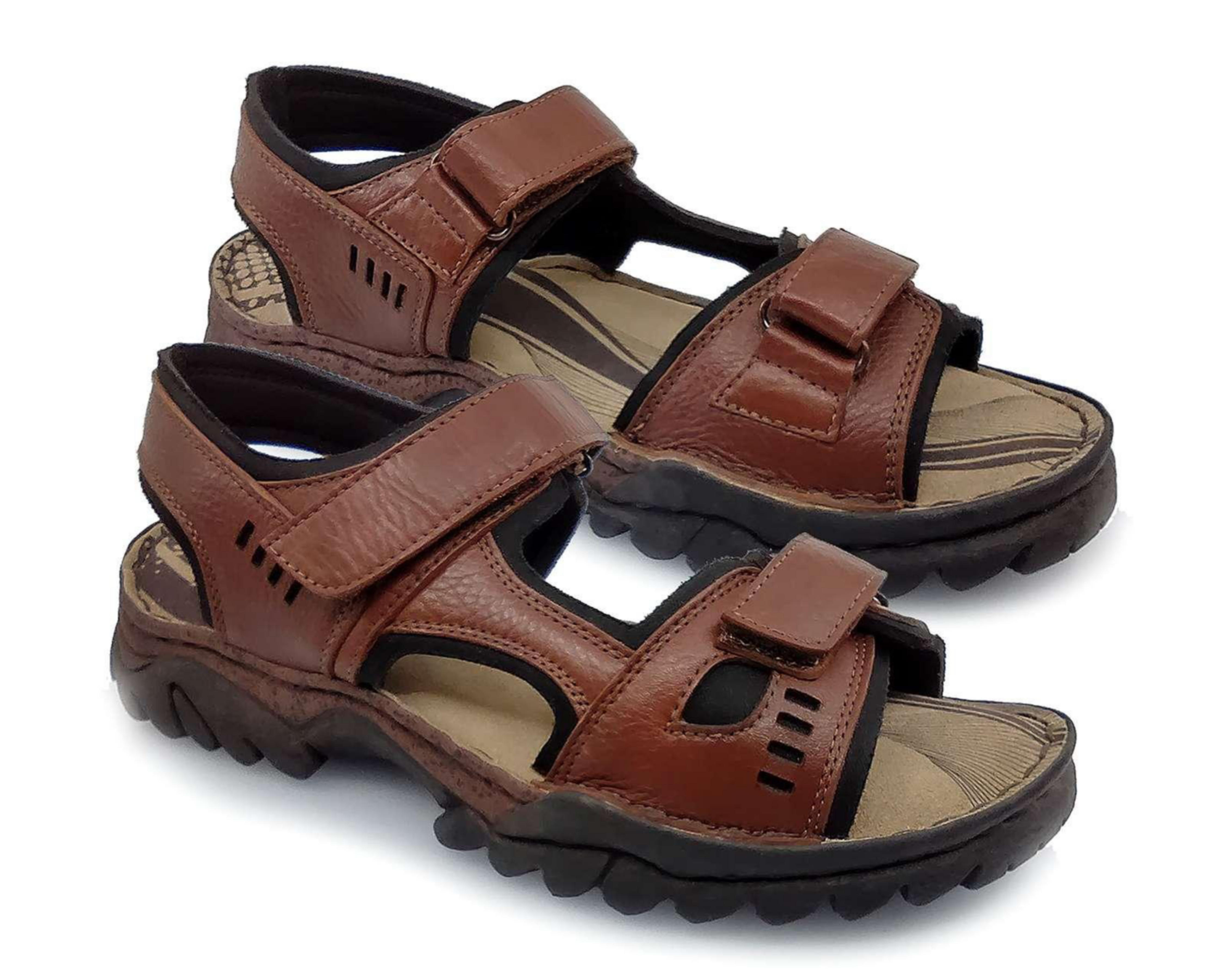 Sandalias Casuales Lobo Solo de Piel para Hombre $799