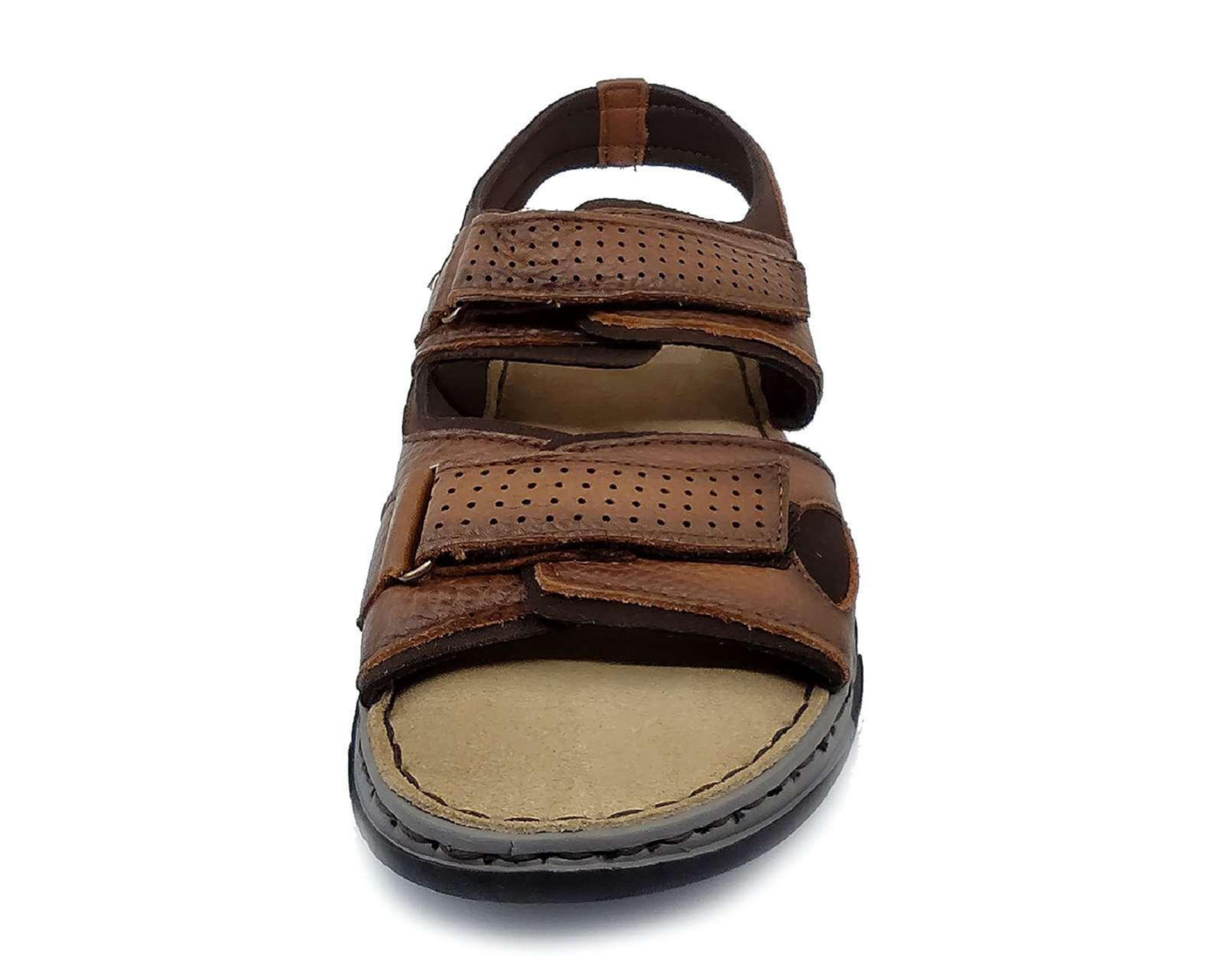 Foto 5 | Sandalias Casuales Lobo Solo de Piel para Hombre