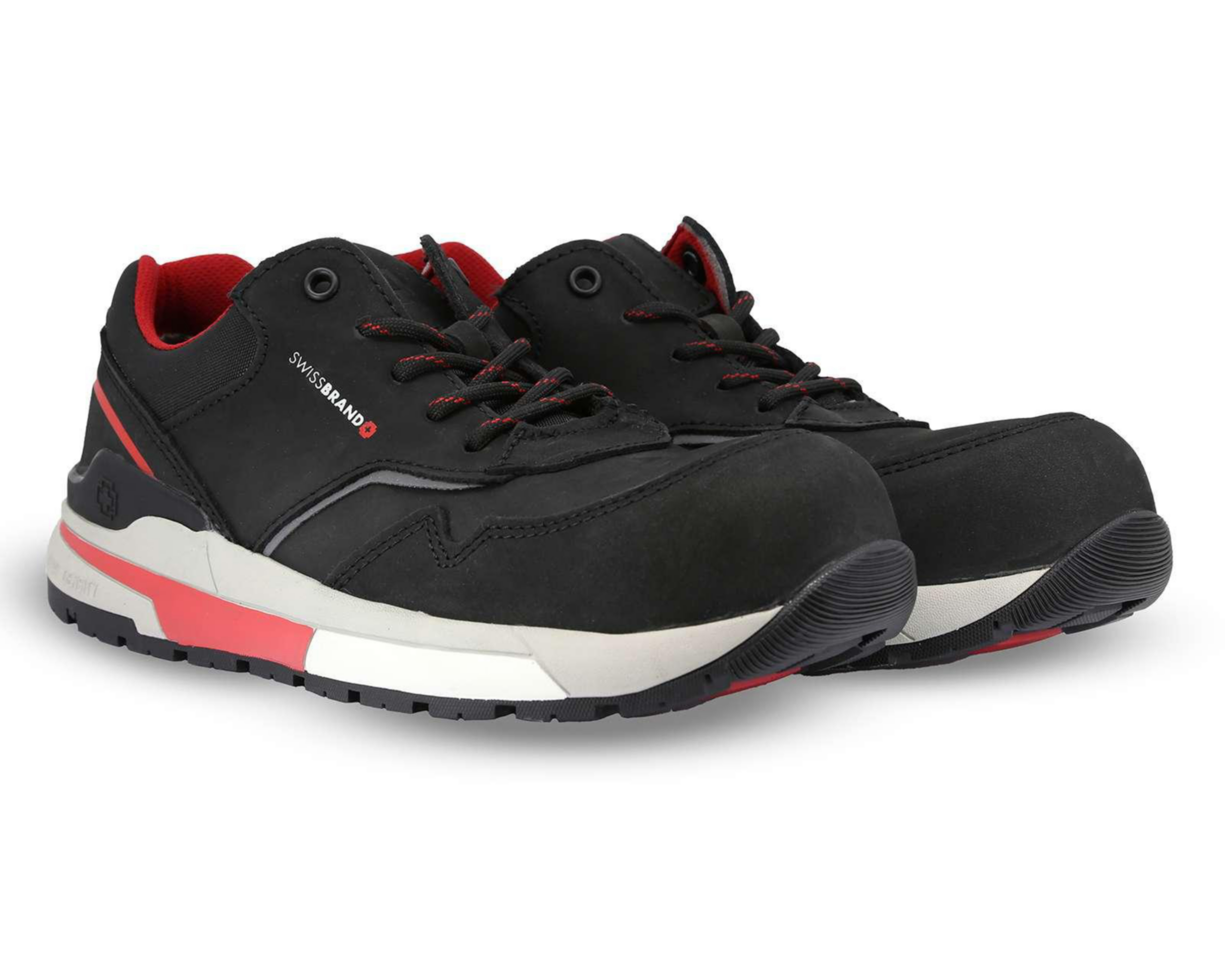 Foto 2 pulgar | Zapatos de Trabajo Swissbrand de Piel para Hombre