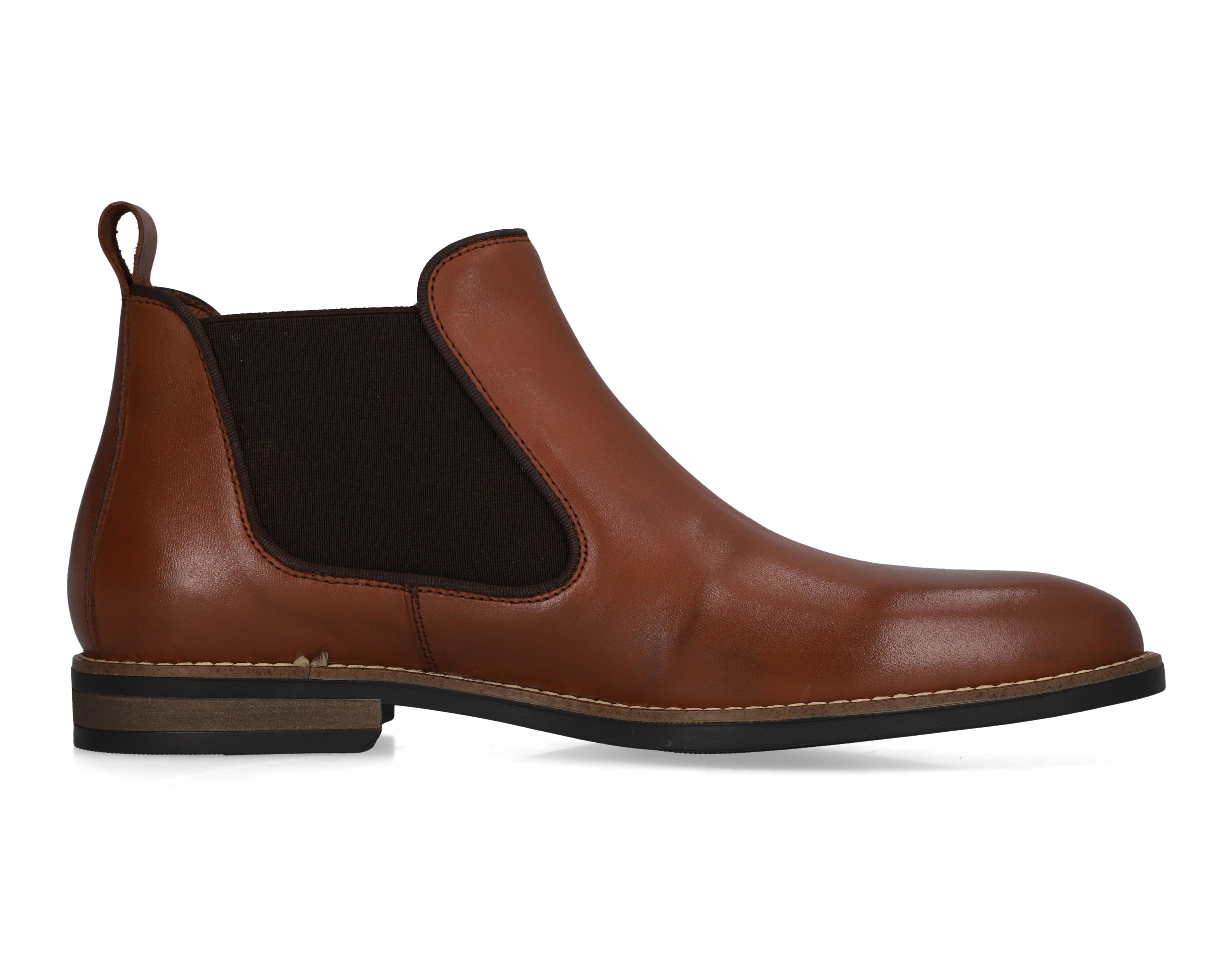 Foto 4 | Botas Casuales Michel Domit de Piel para Hombre