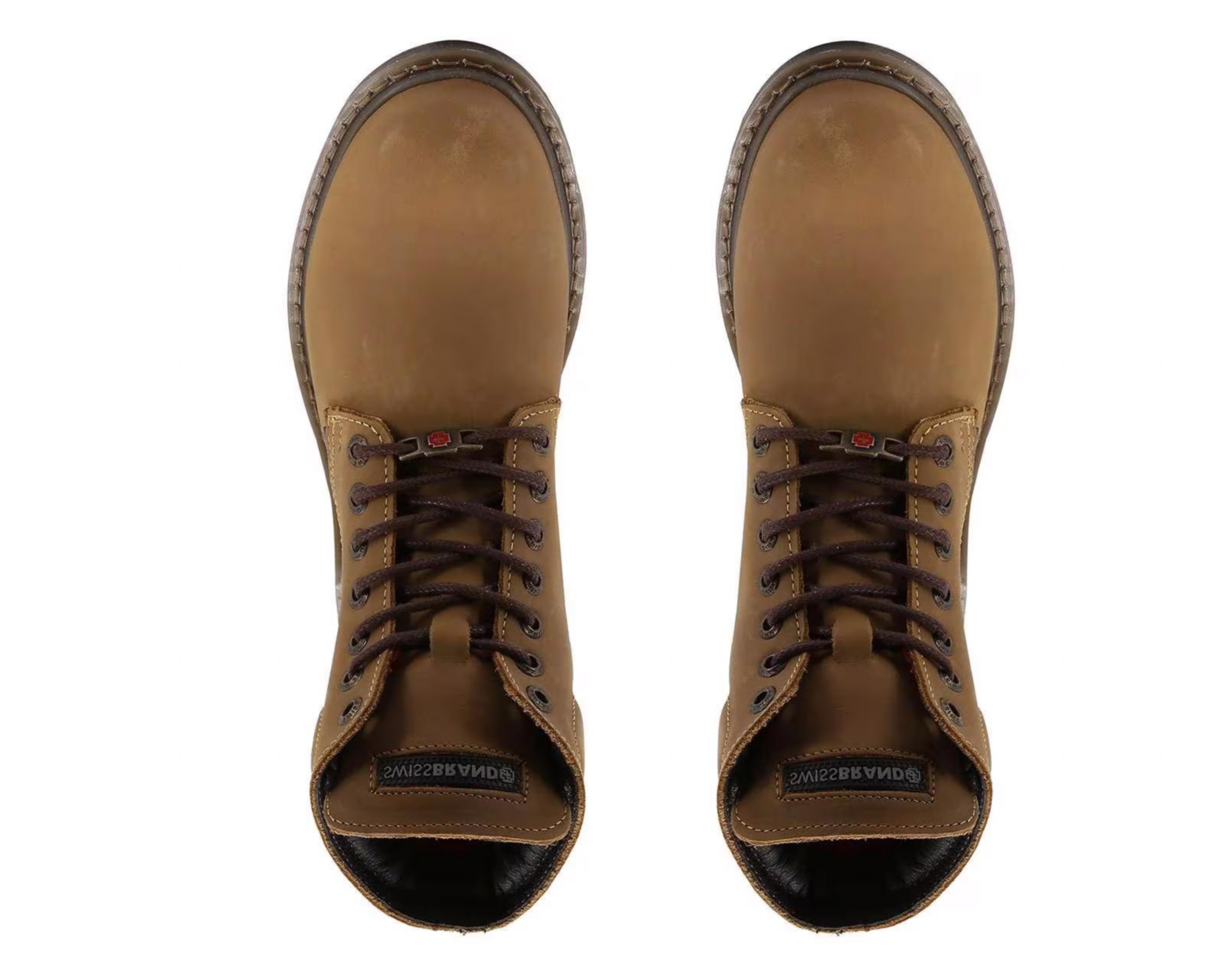 Botas de Trabajo Swissbrand de Piel para Hombre Coppel