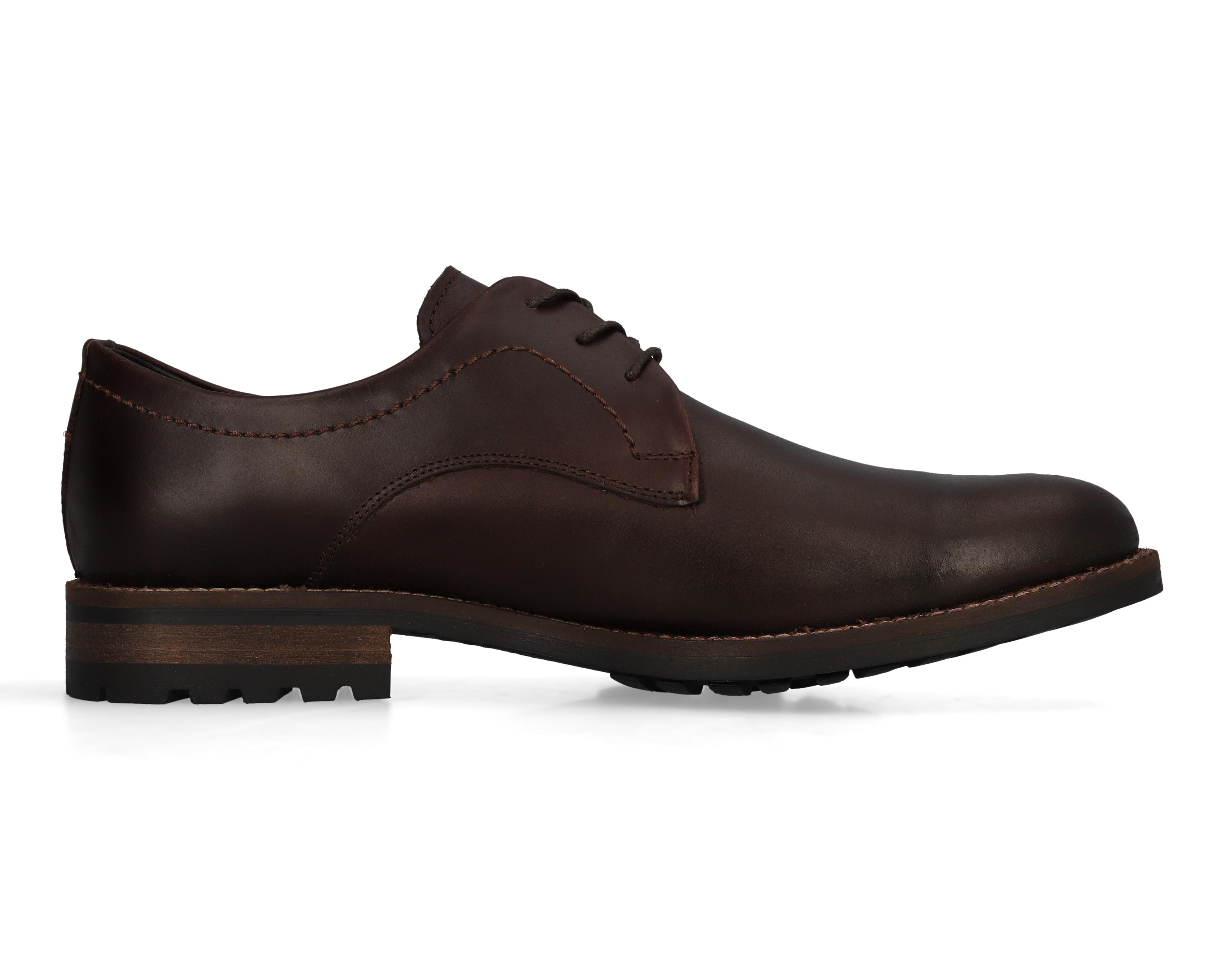 Foto 5 pulgar | Zapatos Casuales Michel Domit de Piel para Hombre