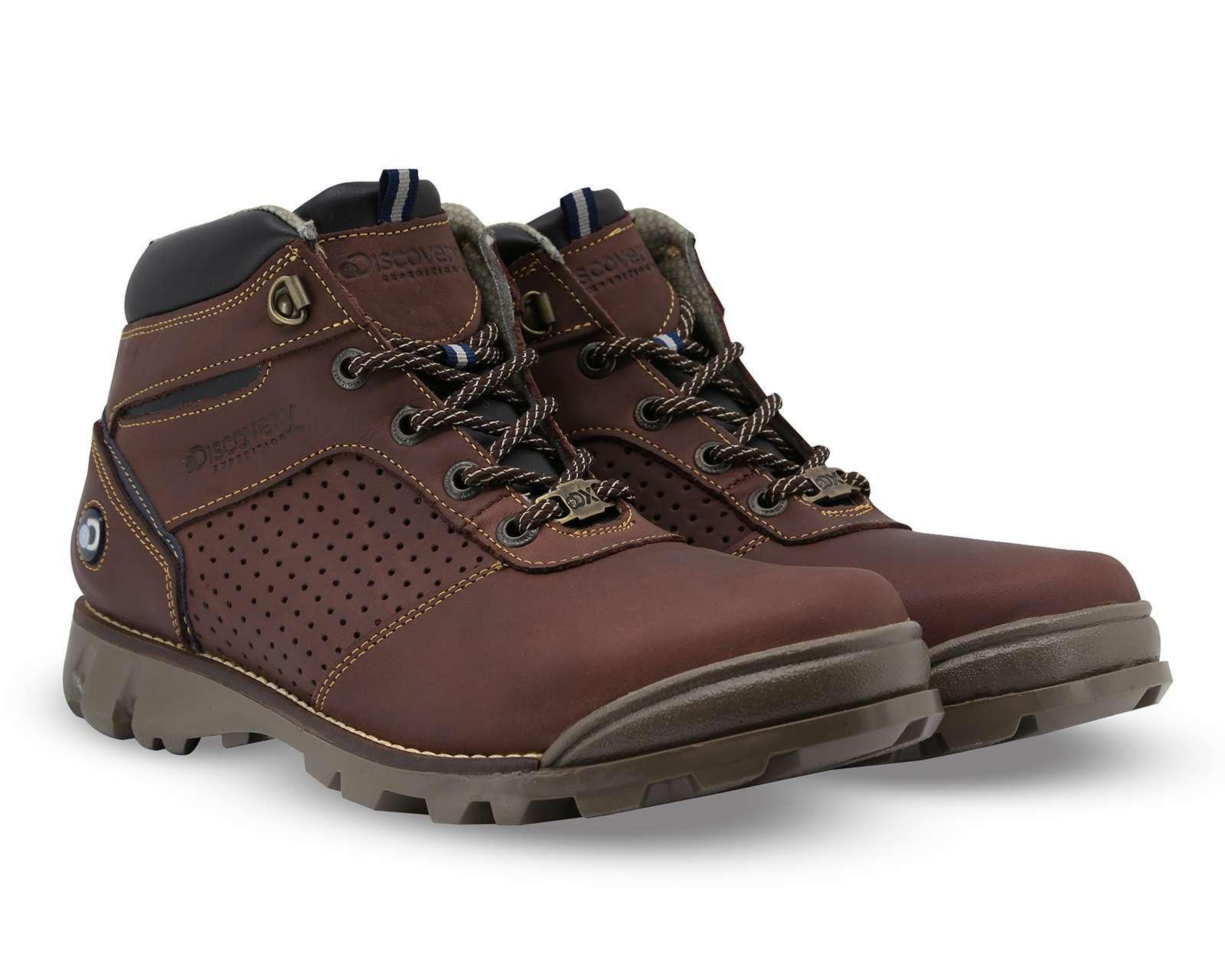 Foto 2 pulgar | Botas Outdoor Discovery de Piel para Hombre