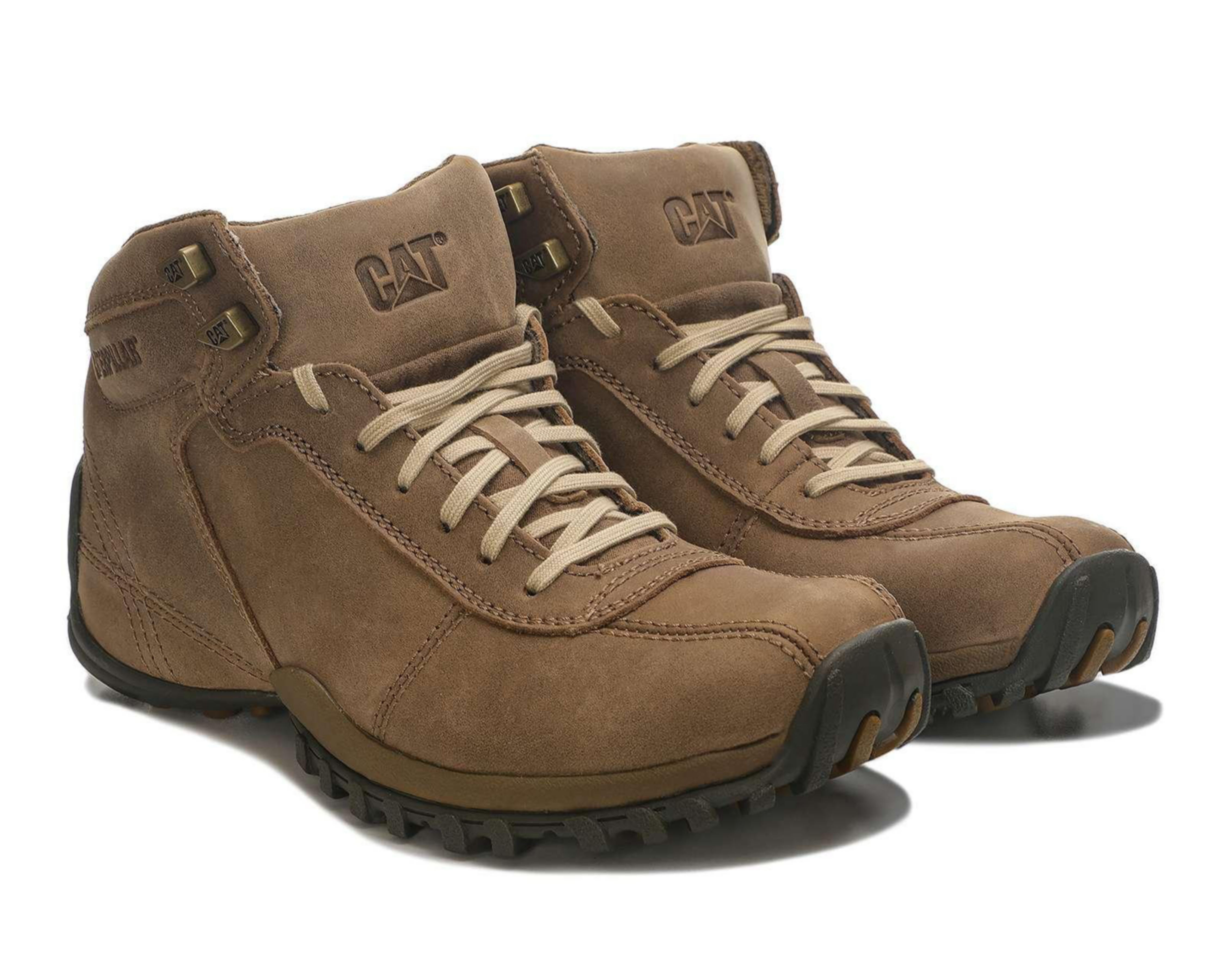 Botas Outdoor CAT de Piel para Hombre