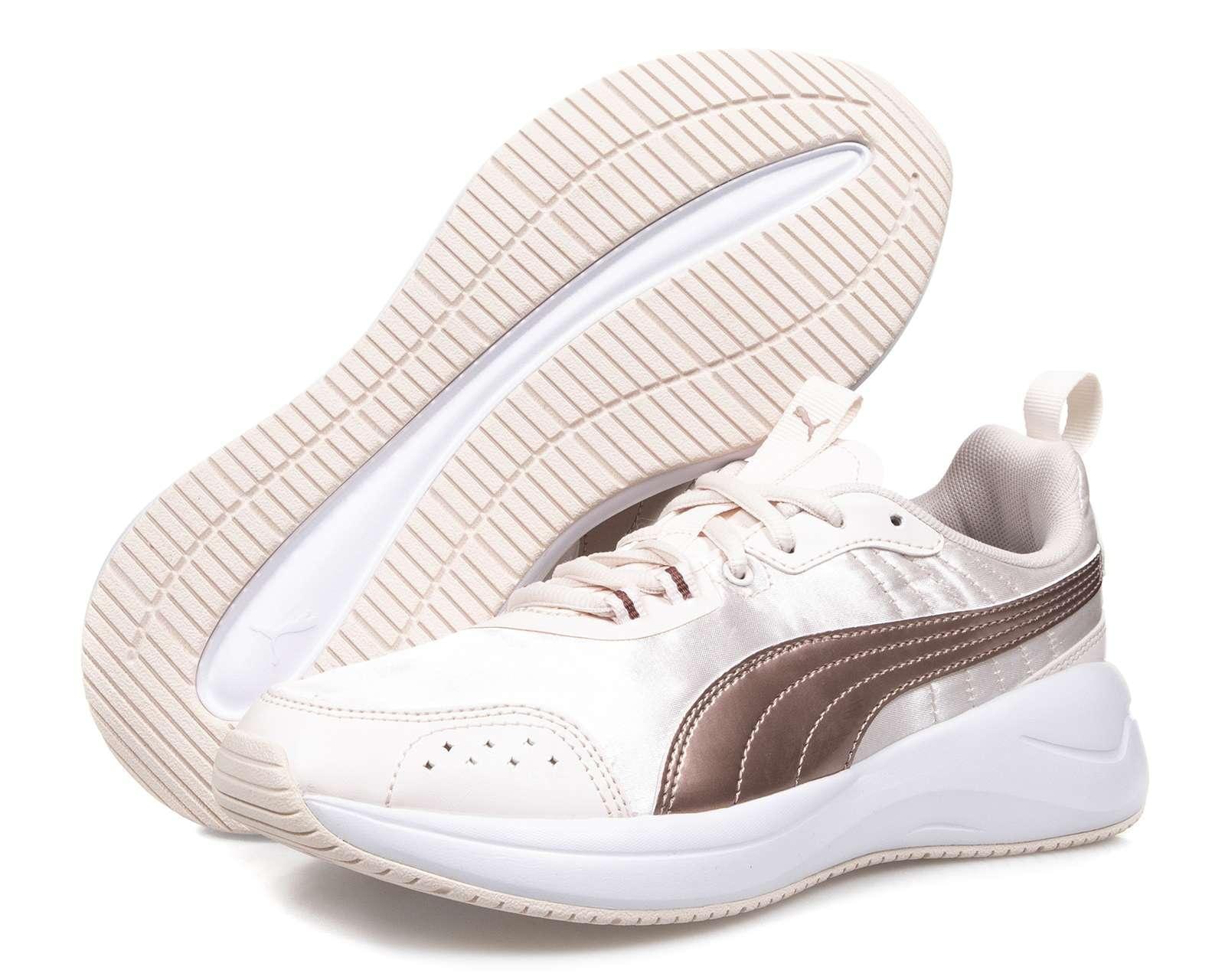 tenis beige mujer