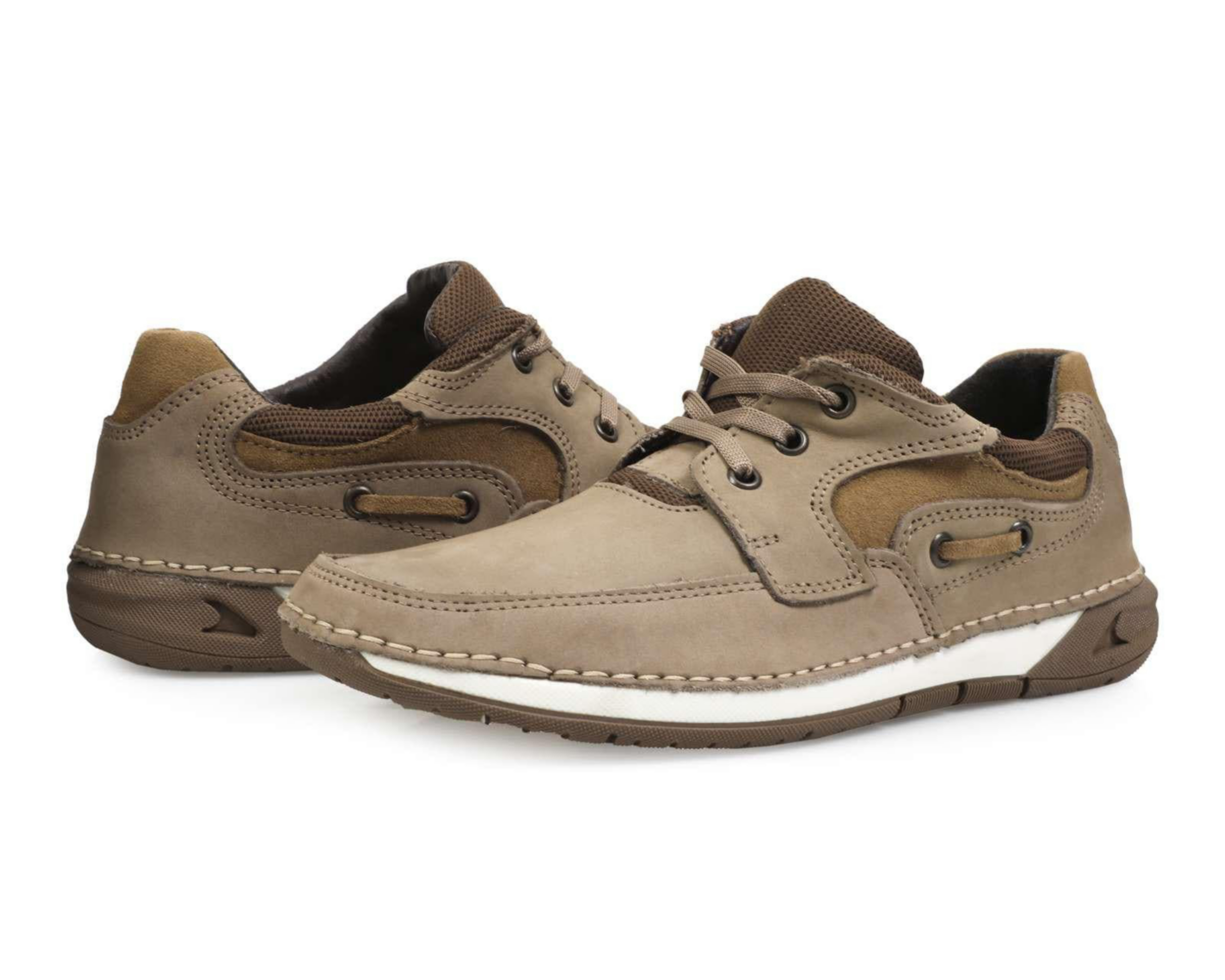 Foto 1 | Zapatos Confort Lobo Solo de Piel para Hombre