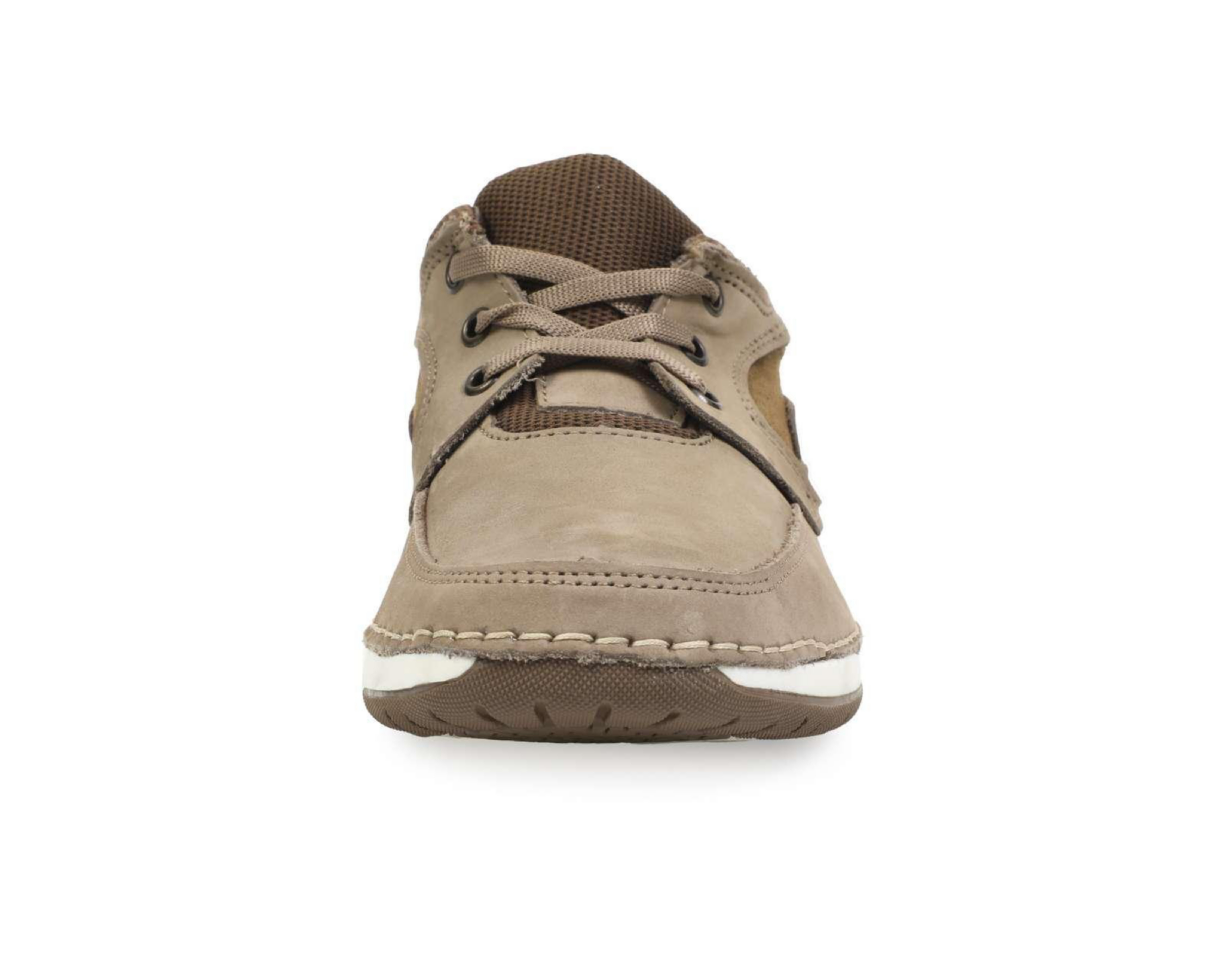 Foto 3 pulgar | Zapatos Confort Lobo Solo de Piel para Hombre