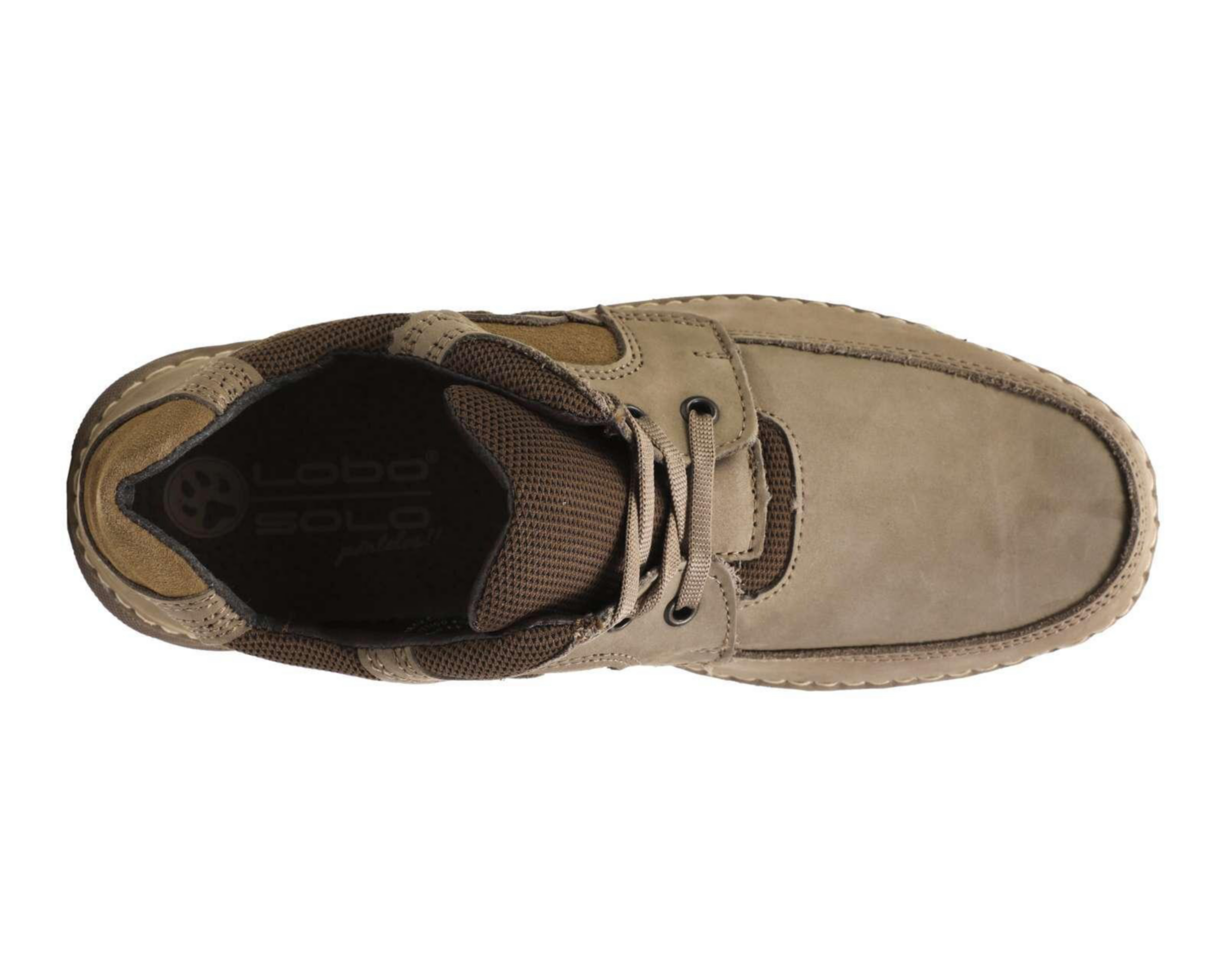 Foto 5 pulgar | Zapatos Confort Lobo Solo de Piel para Hombre