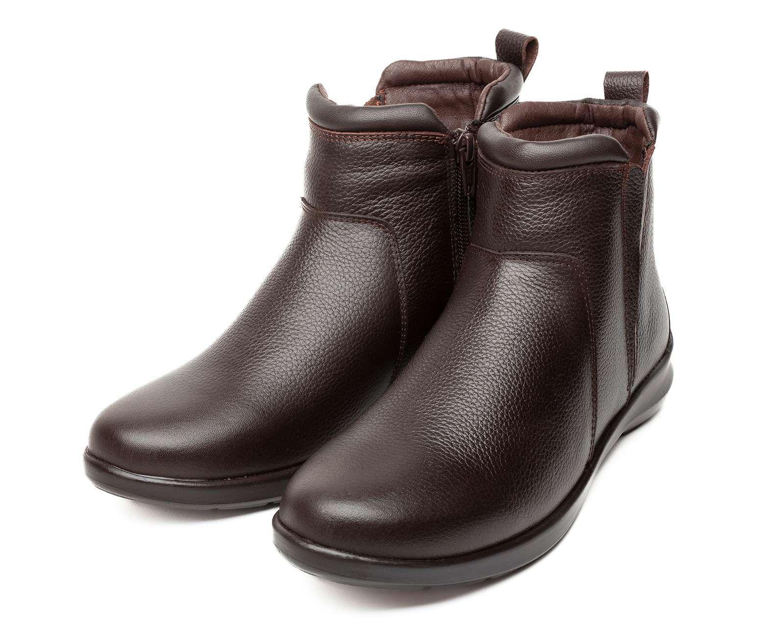 Foto 1 | Botas Confort Sensipie de Piel para Mujer