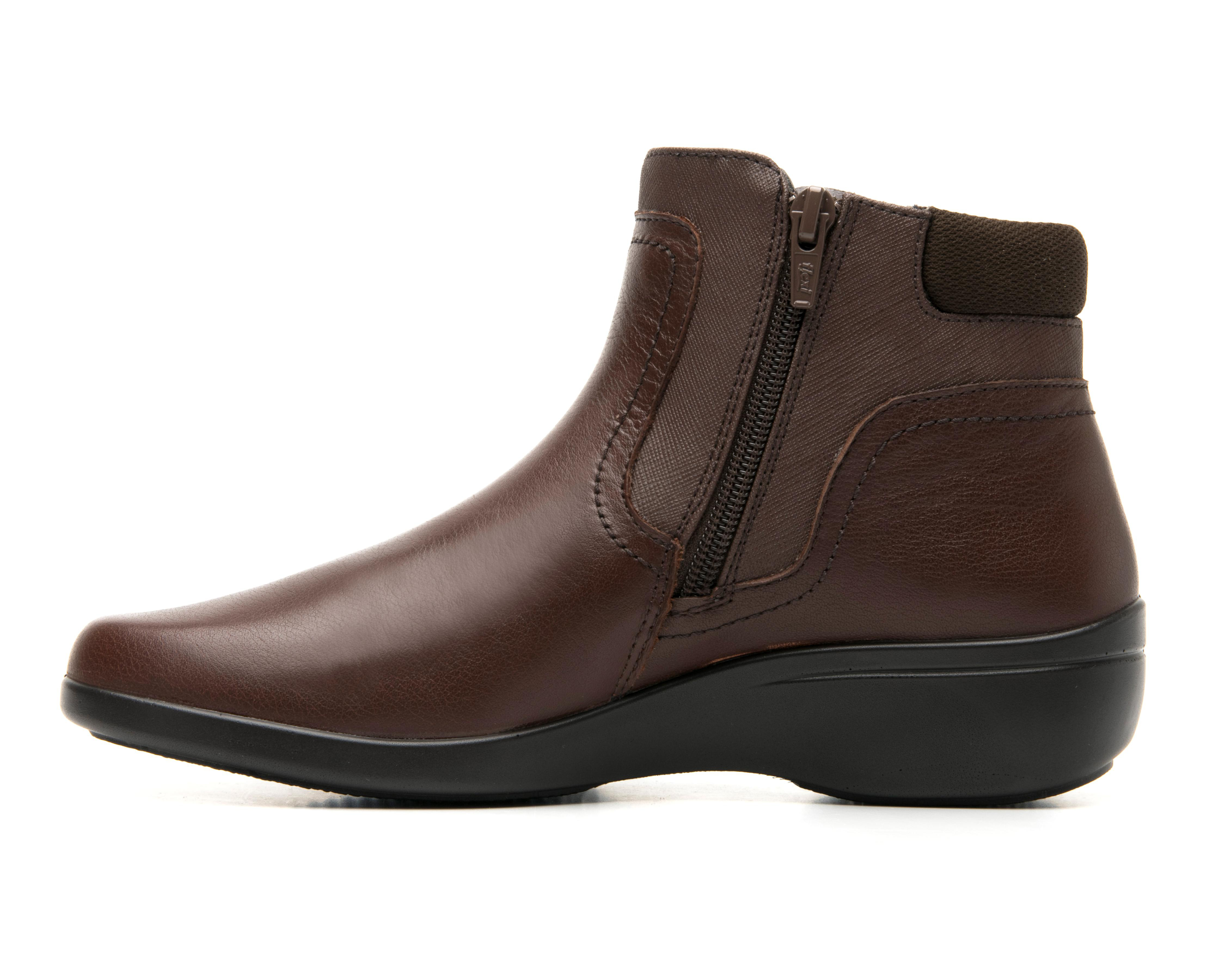 Foto 4 | Botas Confort Flexi de Piel para Mujer