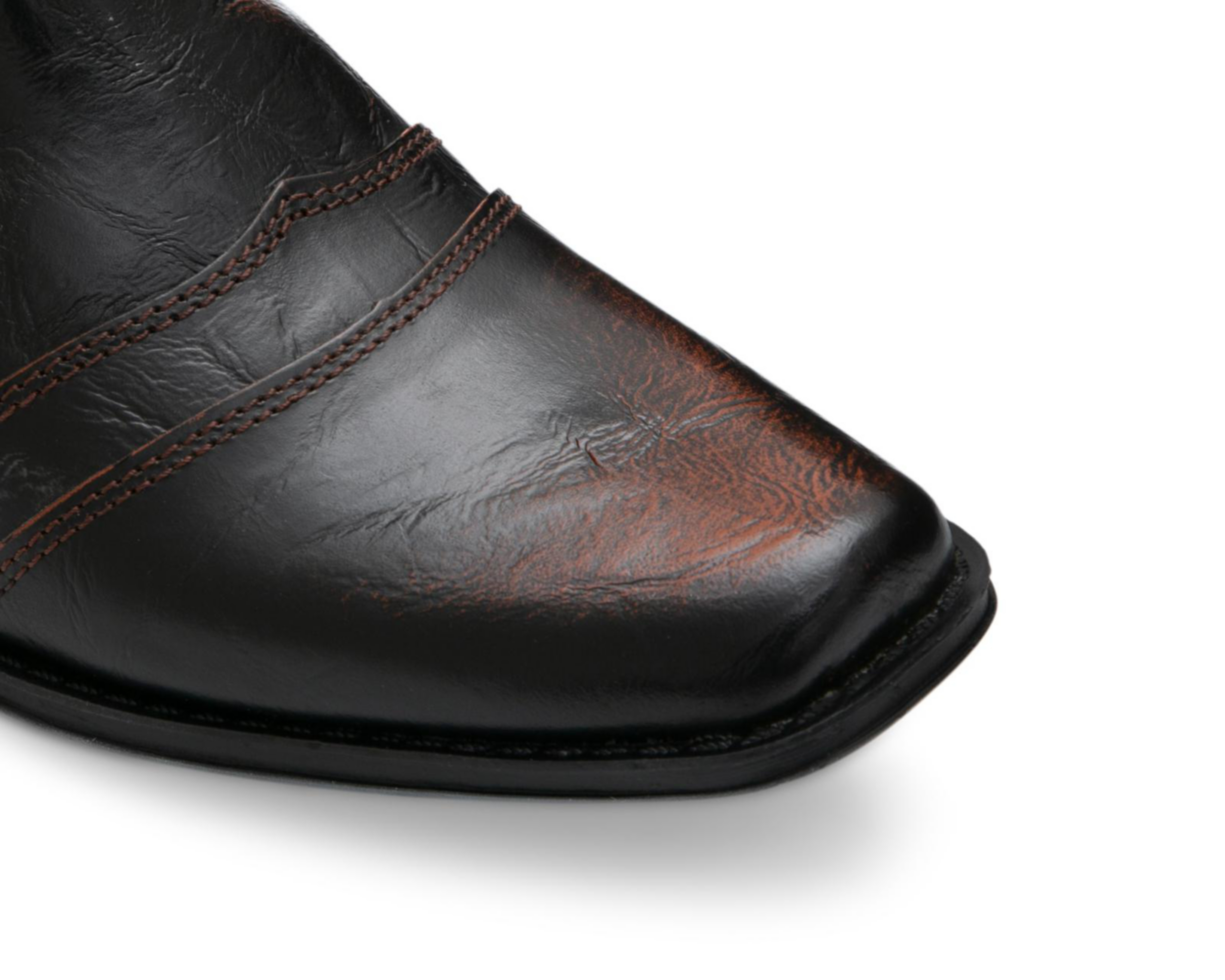 Foto 6 | Botas Vaqueras Navajo de Piel para Hombre