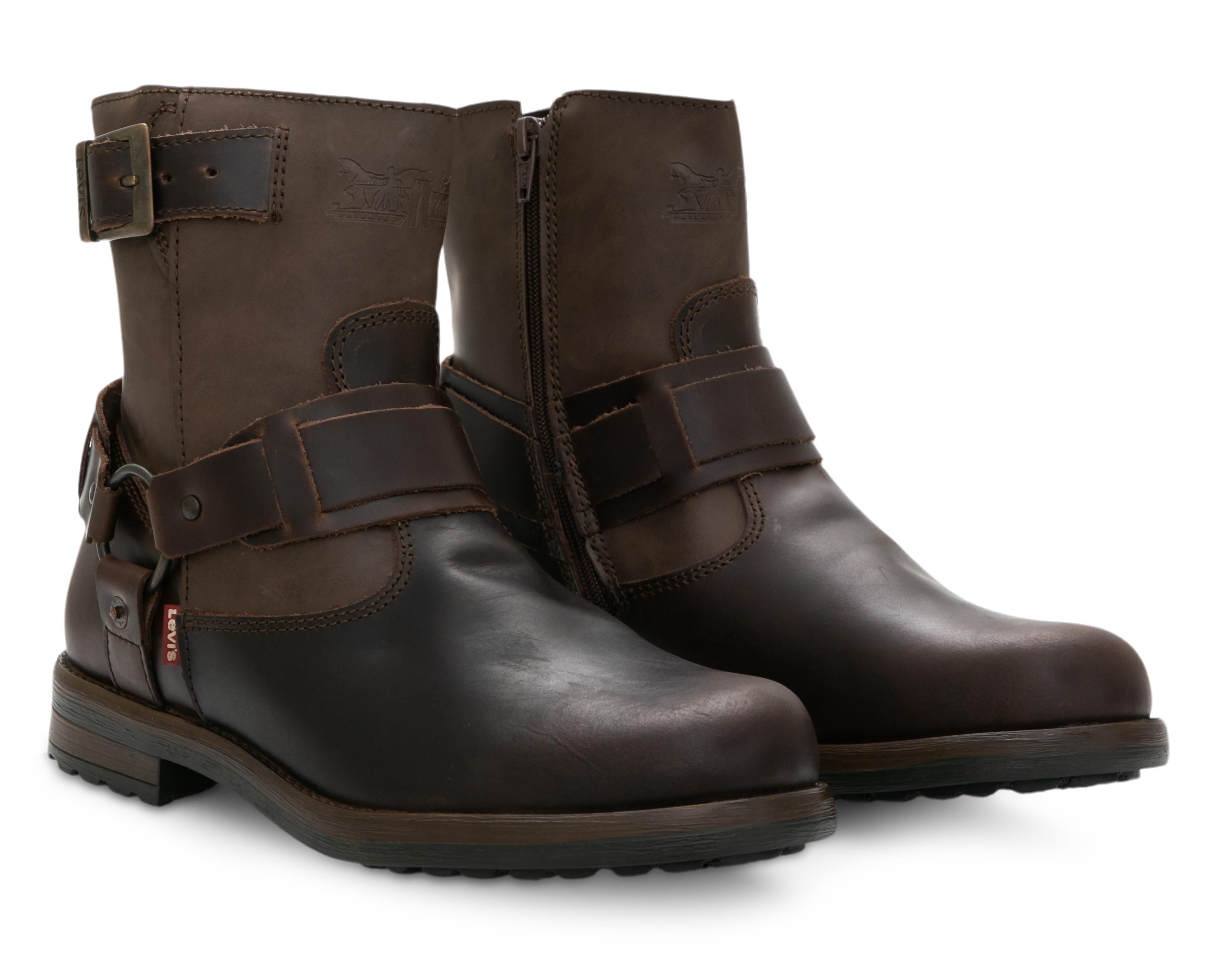 Foto 1 | Botas Vaqueras Levi's de Piel para Hombre