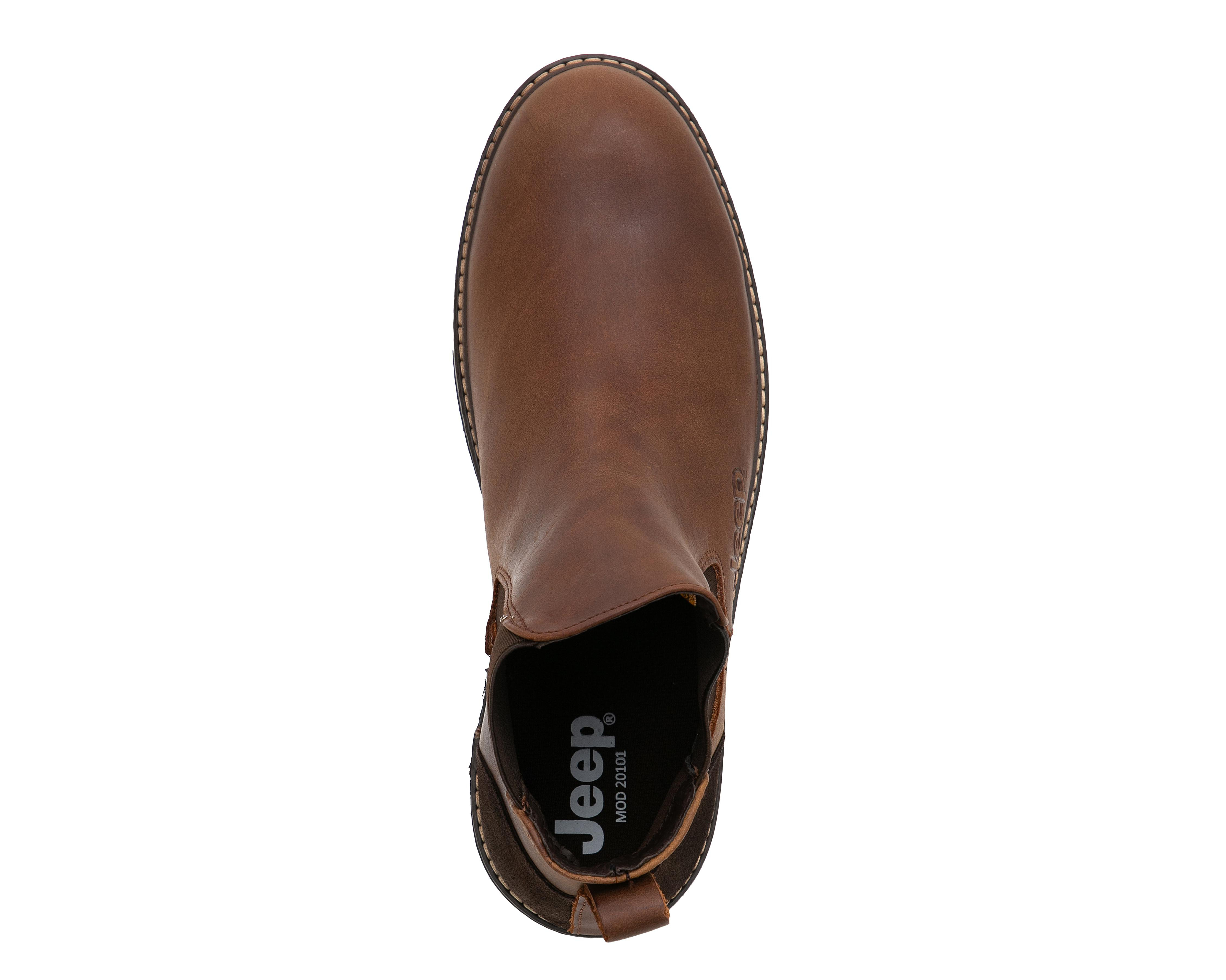 Foto 6 pulgar | Botas Casuales Jeep de Piel para Hombre