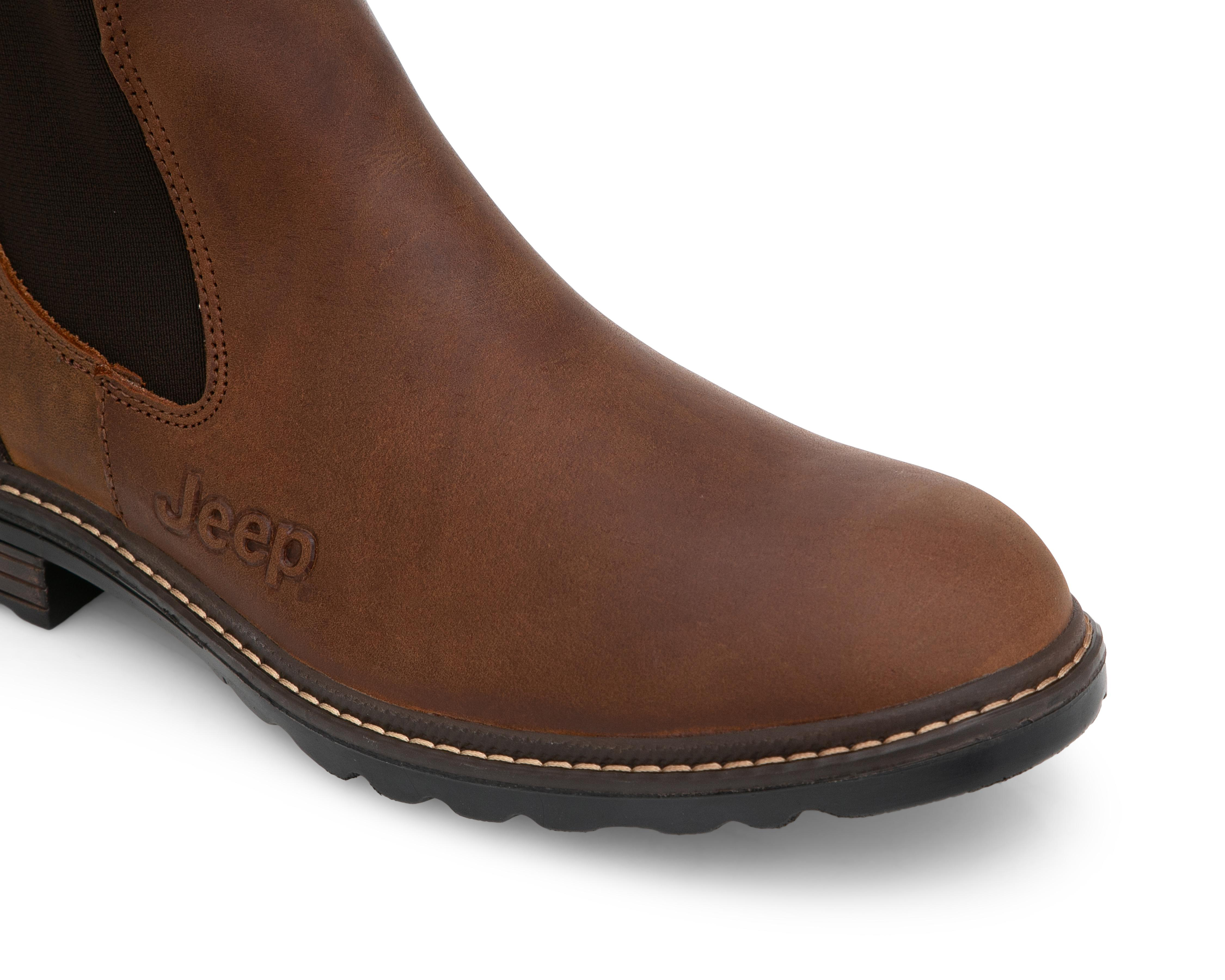 Foto 7 pulgar | Botas Casuales Jeep de Piel para Hombre