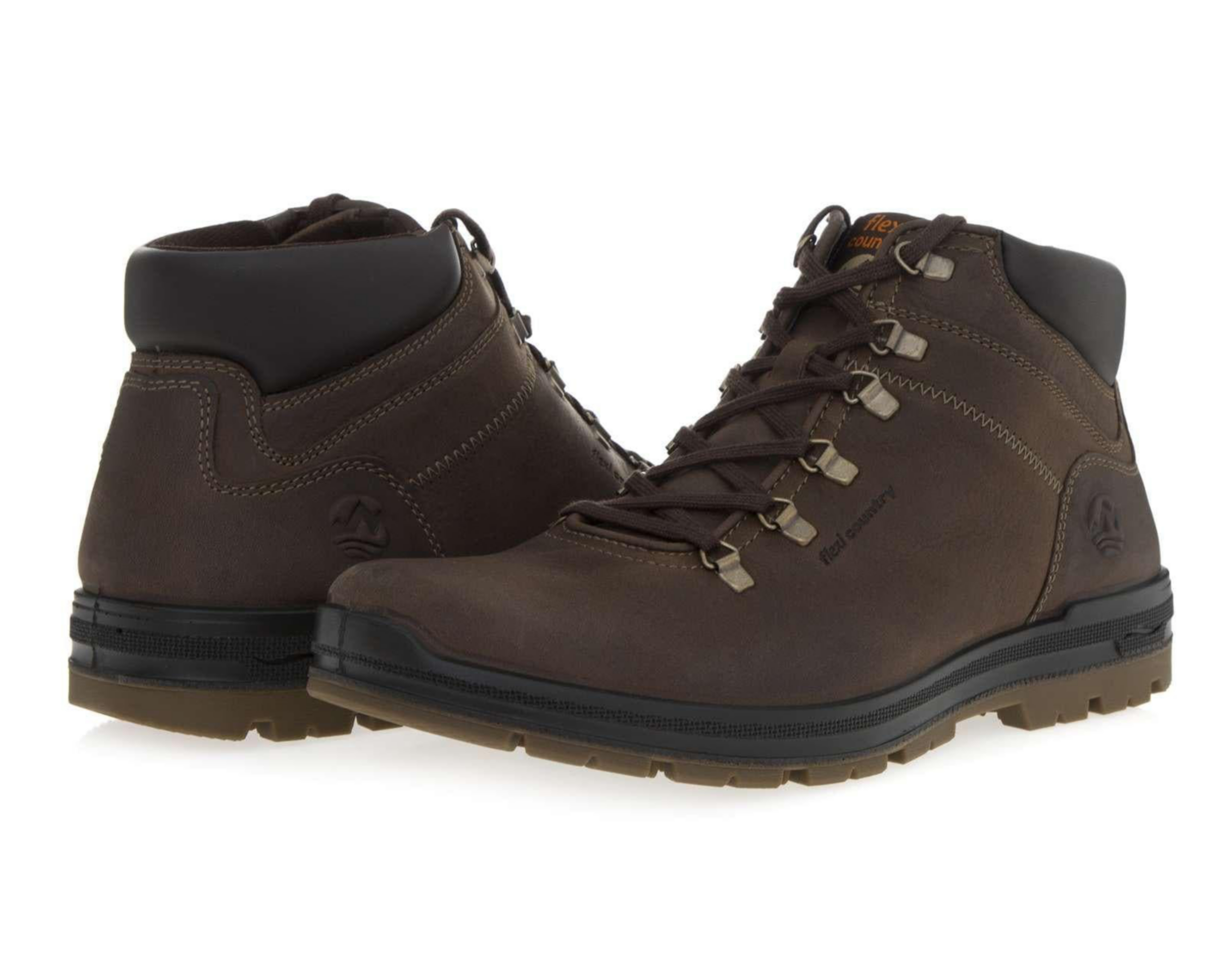 Foto 2 pulgar | Botas Outdoor Flexi de Piel para Hombre