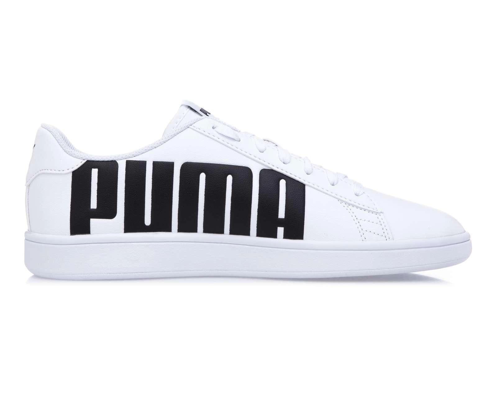 tenis puma con letras grandes