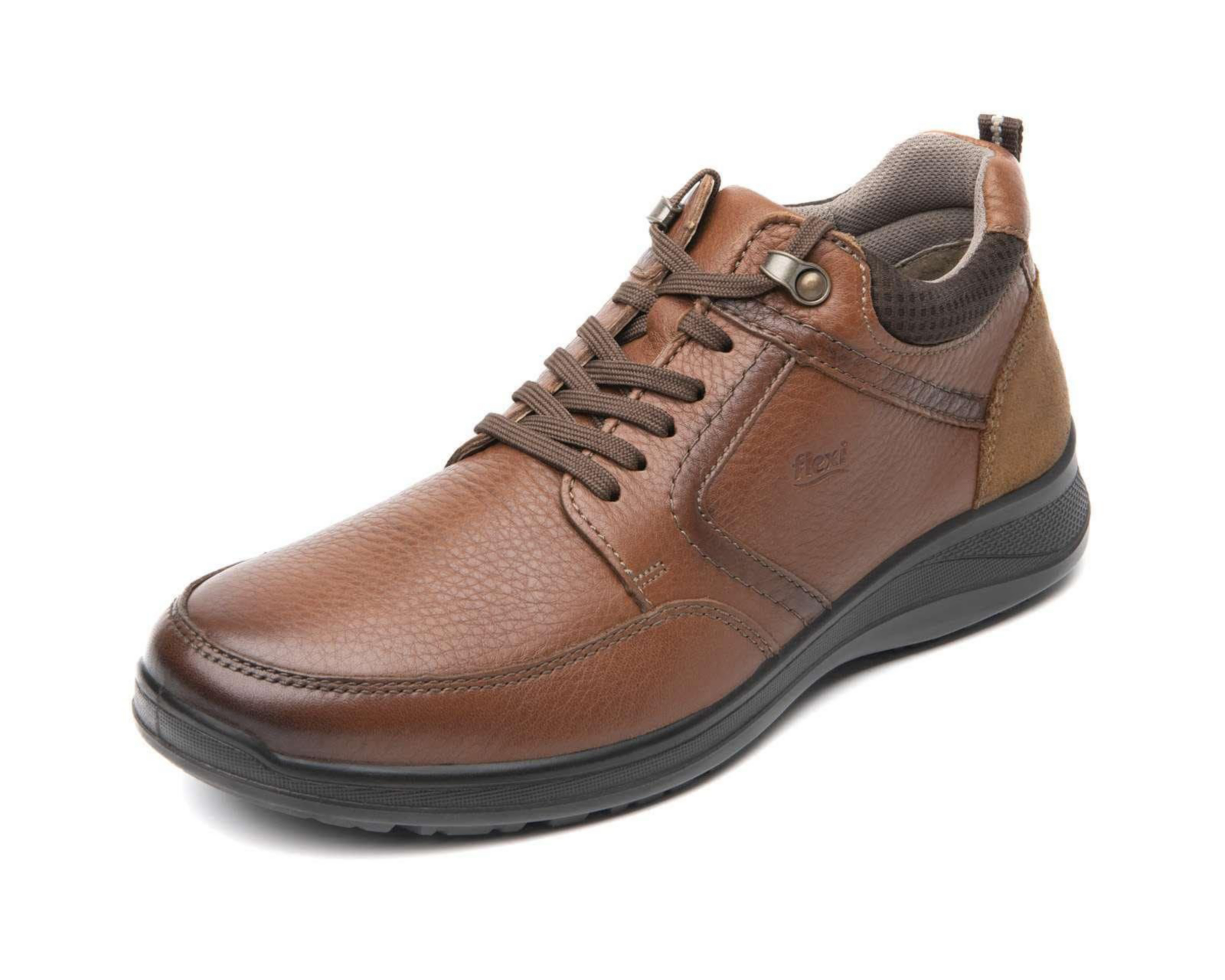 Foto 1 | Botas Confort Flexi de Piel para Hombre