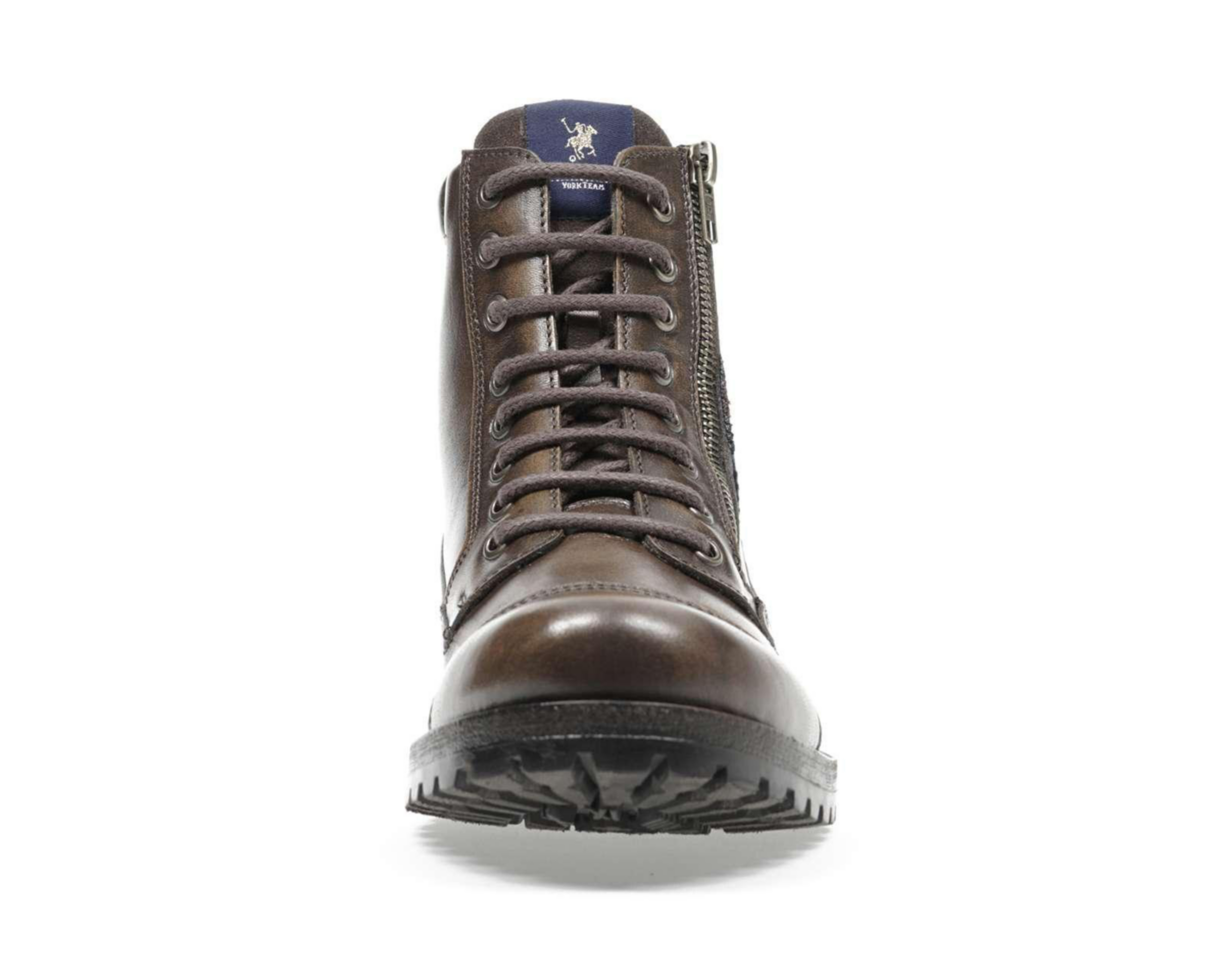 Foto 2 | Botas Casuales York Team Polo Club de Piel para Hombre