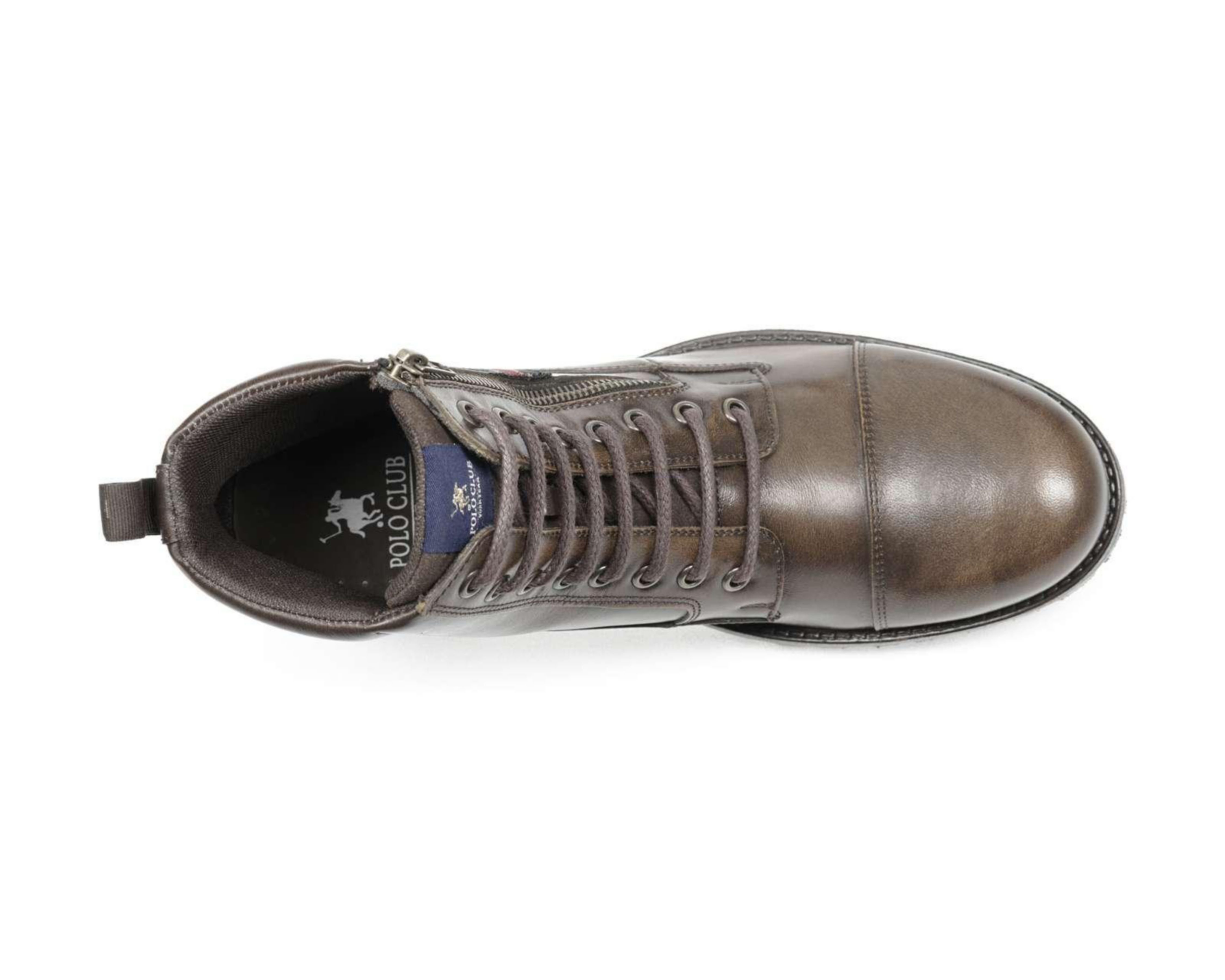 Foto 5 pulgar | Botas Casuales York Team Polo Club de Piel para Hombre