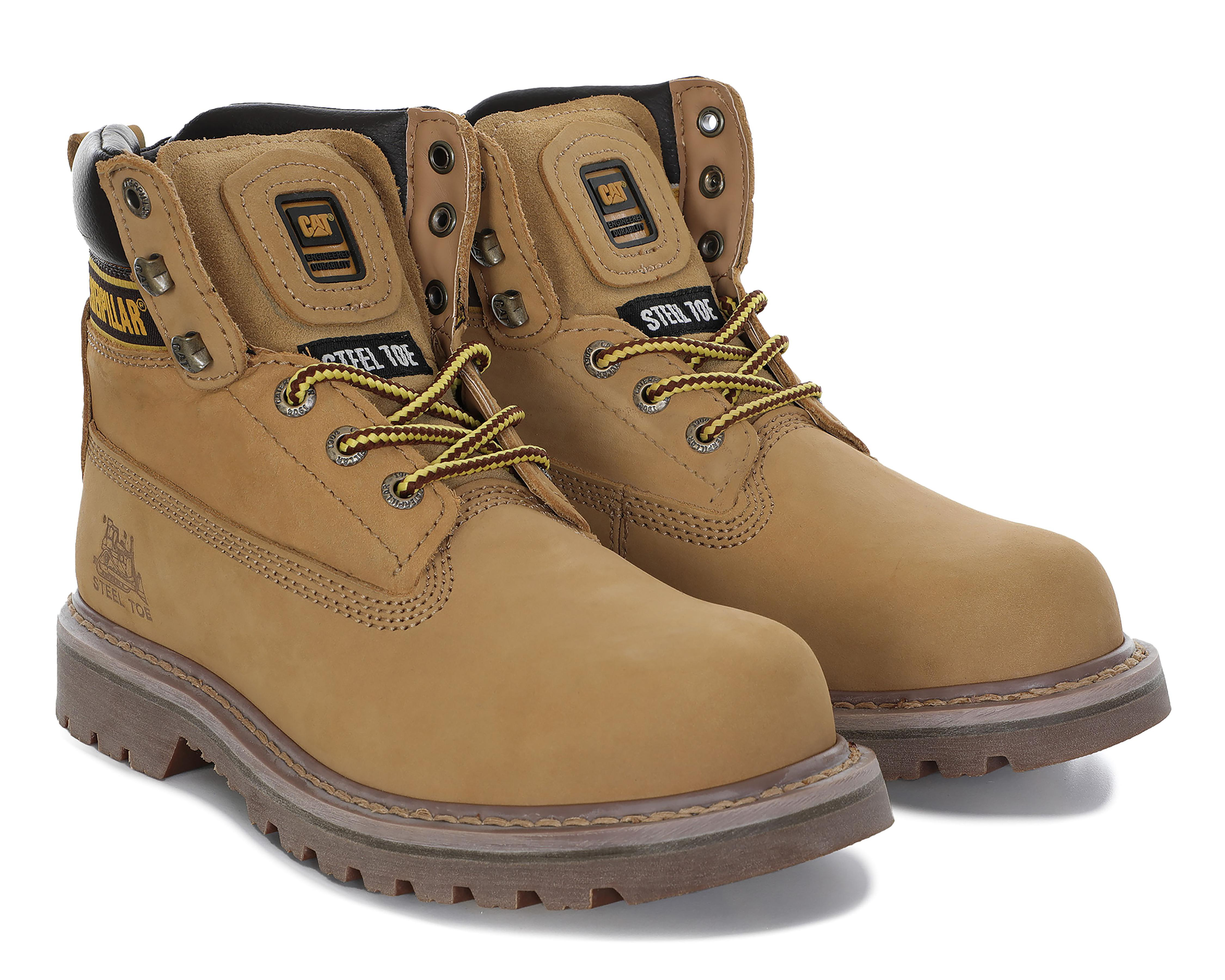 Foto 1 | Botas Industriales ST CAT de Piel para Hombre