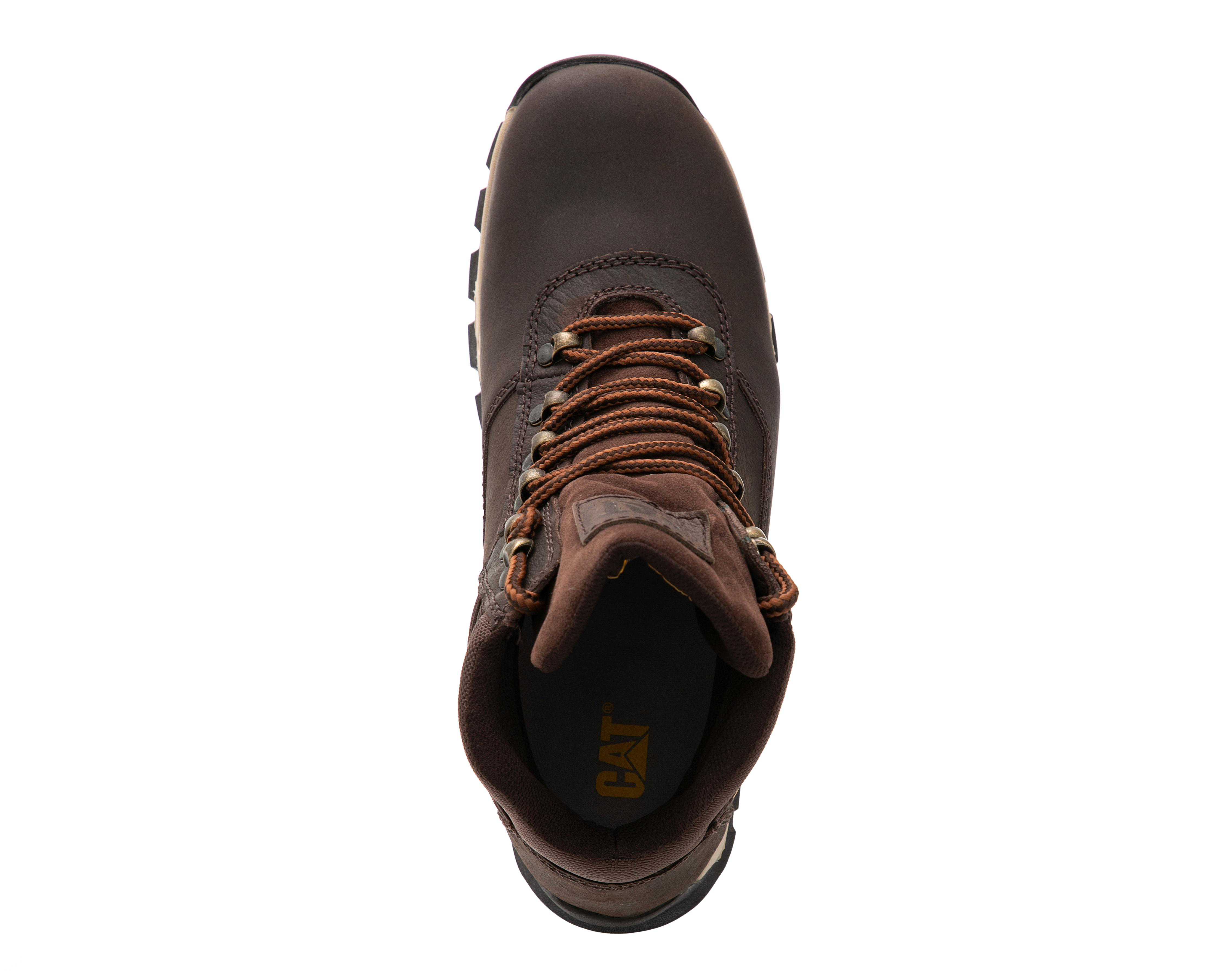 Foto 6 pulgar | Botas Outdoor CAT de Piel para Hombre