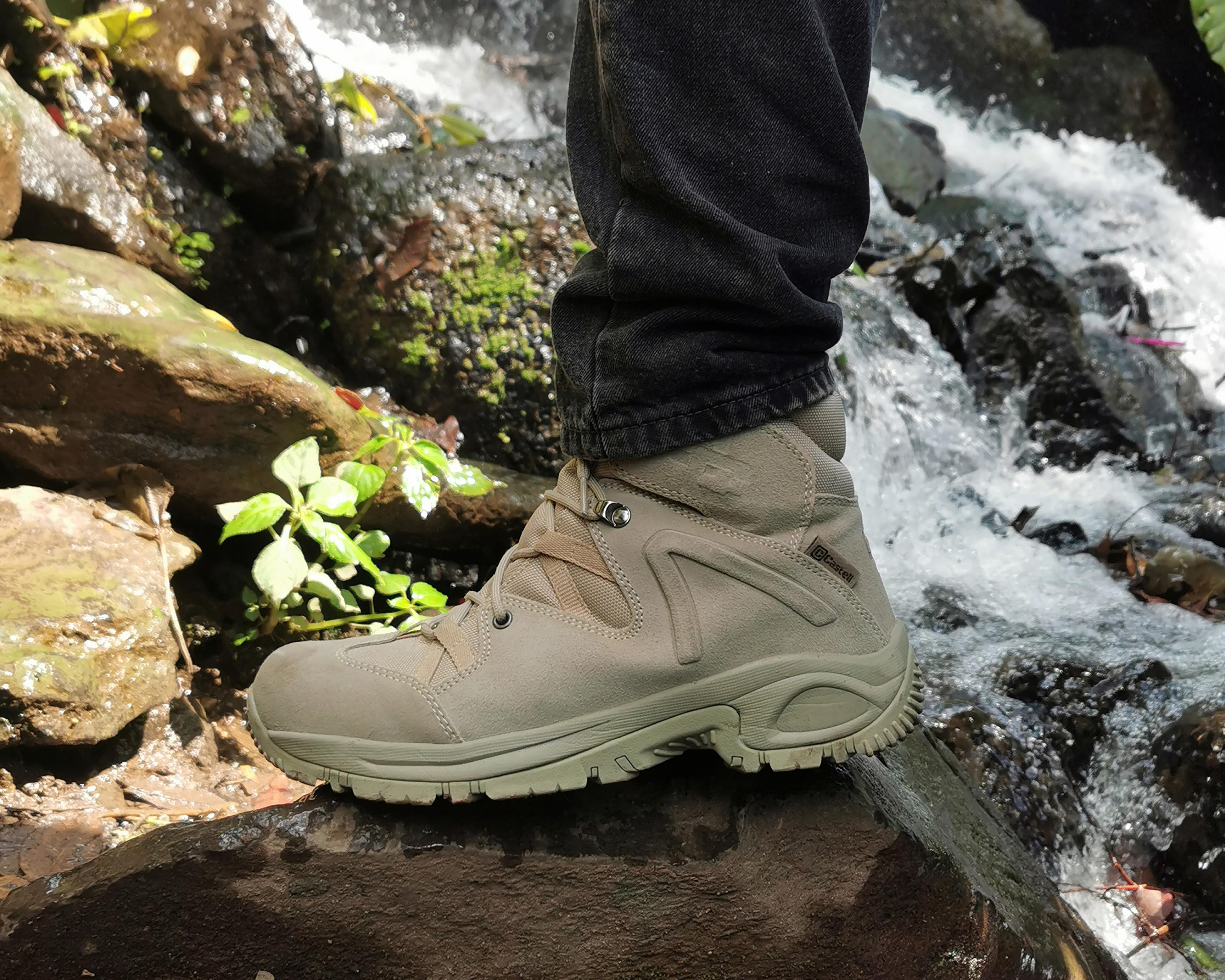 Foto 7 | Botas de Trabajo Omar Castell de Piel para Hombre