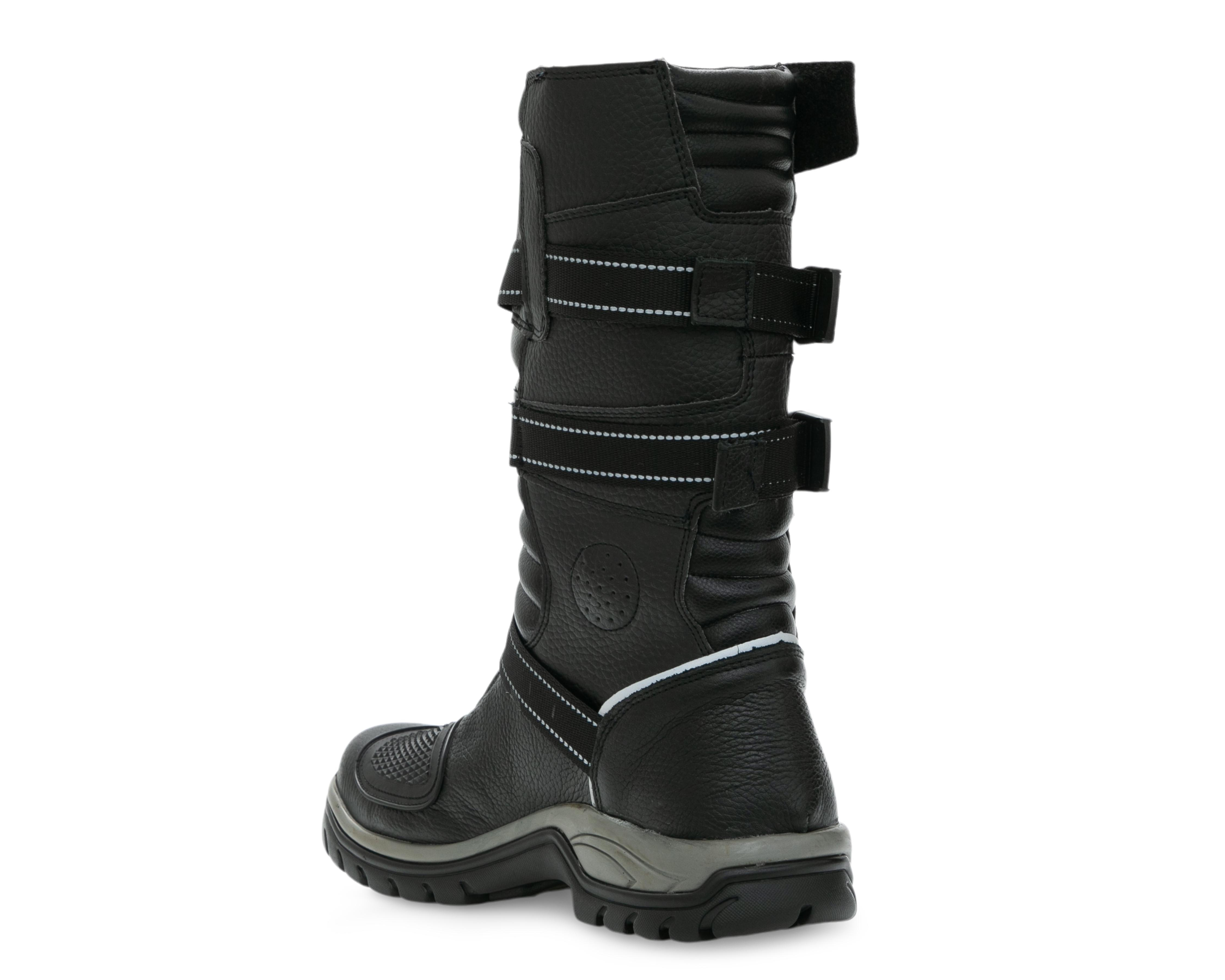 Foto 4 pulgar | Botas Biker Brumm de Piel para Hombre