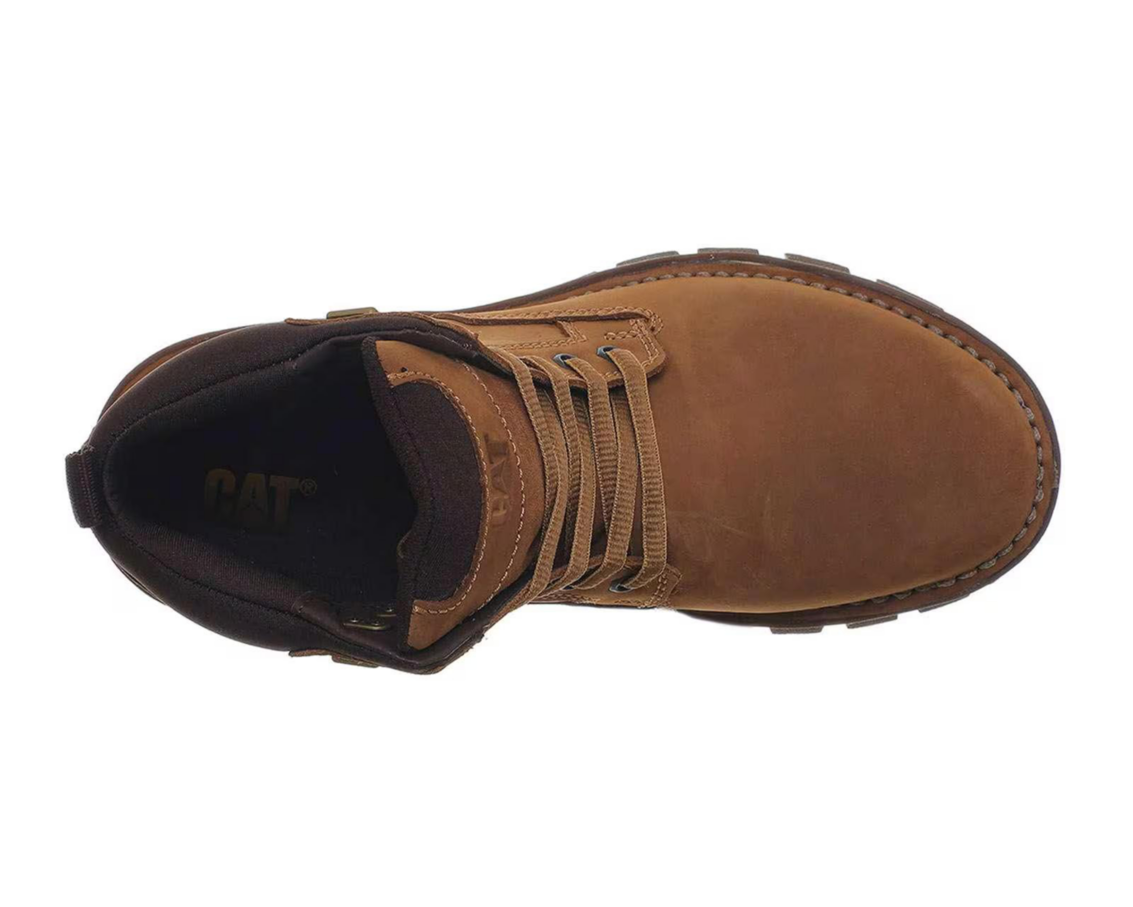 Foto 4 pulgar | Botas Casuales Cat de Piel para Hombre